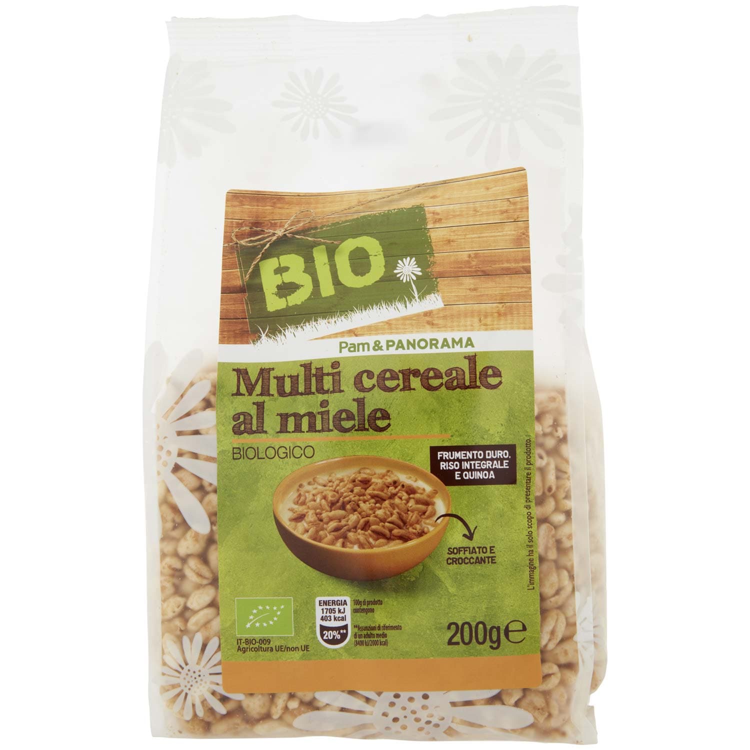 BIO Multi cereale al miele Biologico 200 g – immagine 2