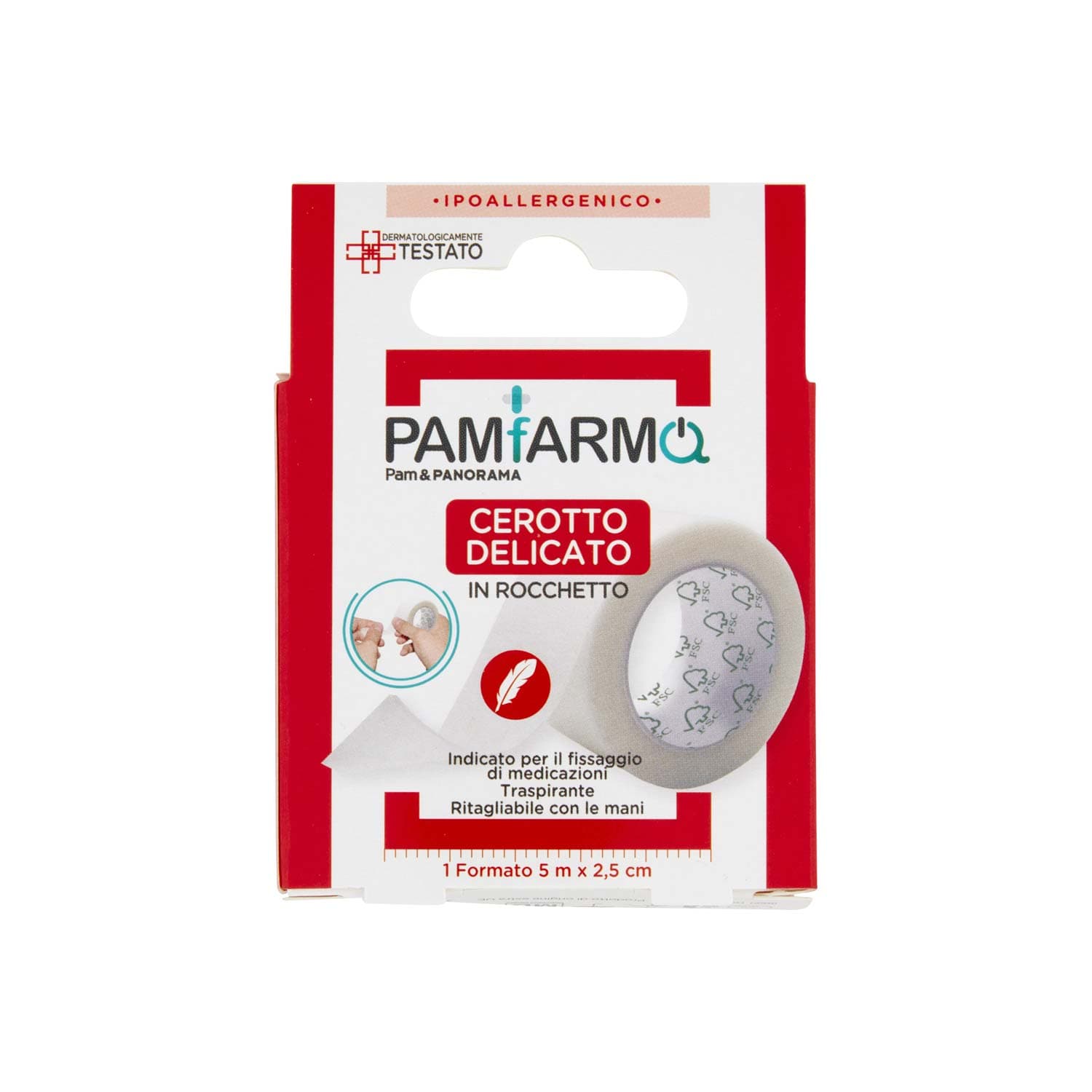 PAM PANORAMA Cerotto Rocchetto delicato 5 m, x 2,5 cm – immagine 2