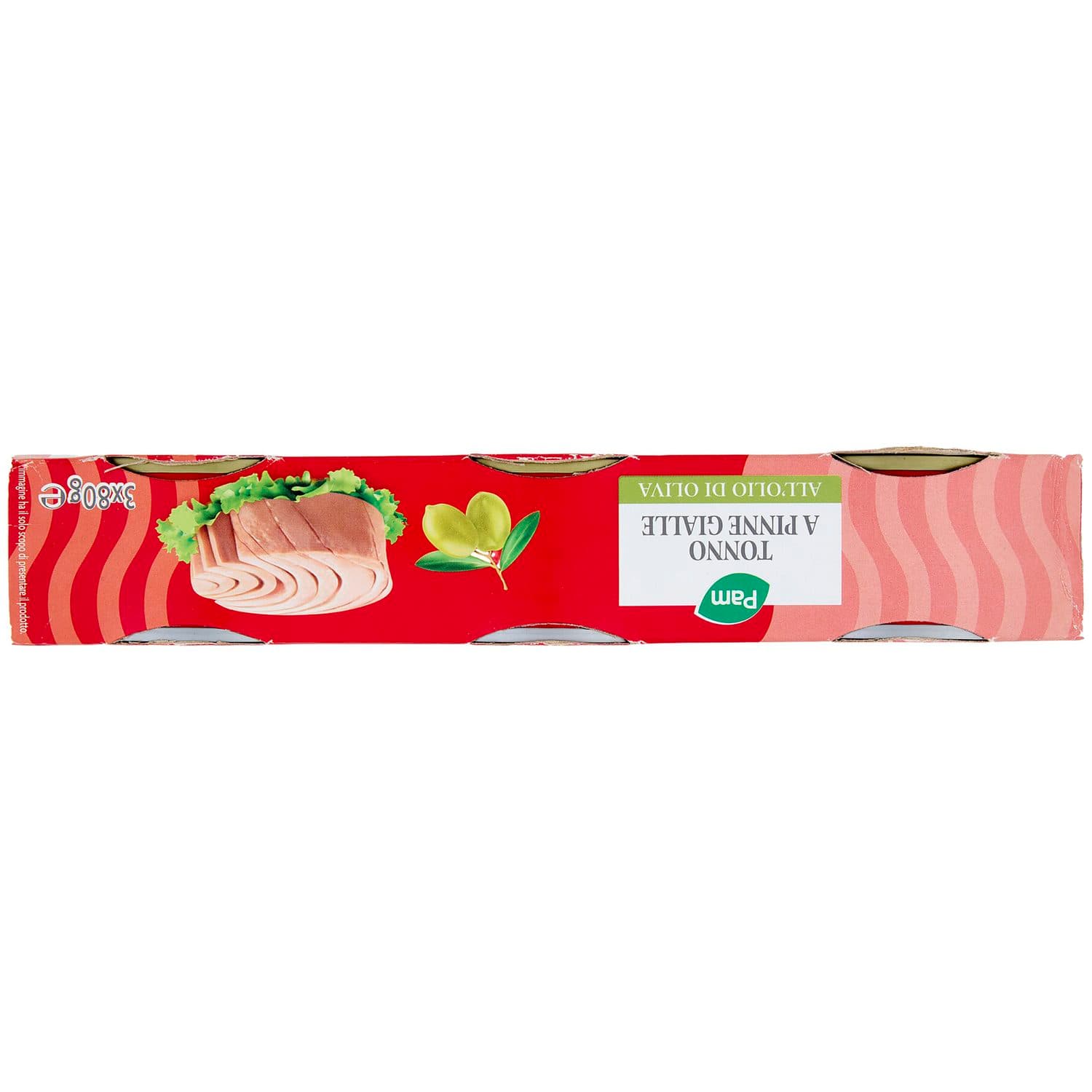 PAM Tonno a Pinne Gialle all'Olio di Oliva 3 x 80 g – immagine 7