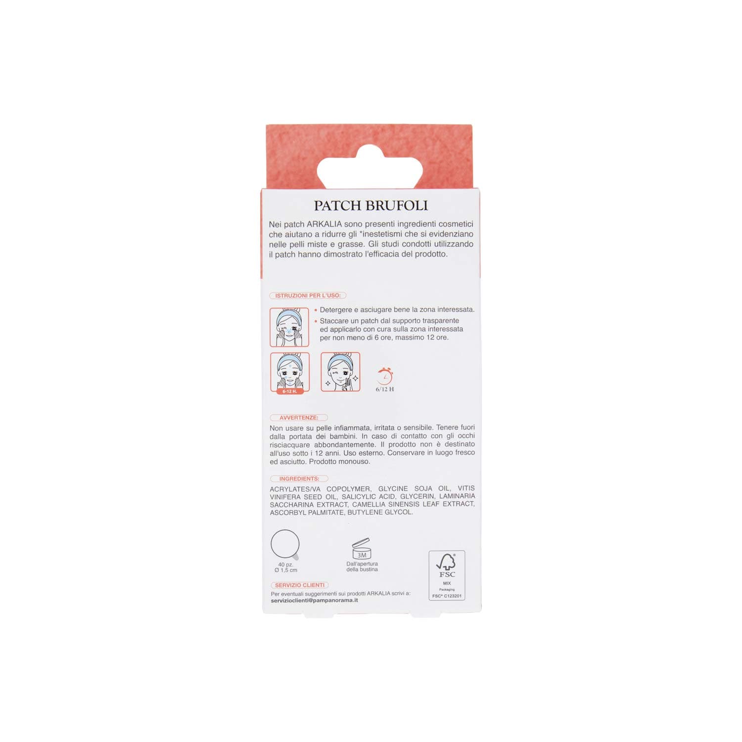 ARKALIA Patch Brufoli 40 pz – immagine 4