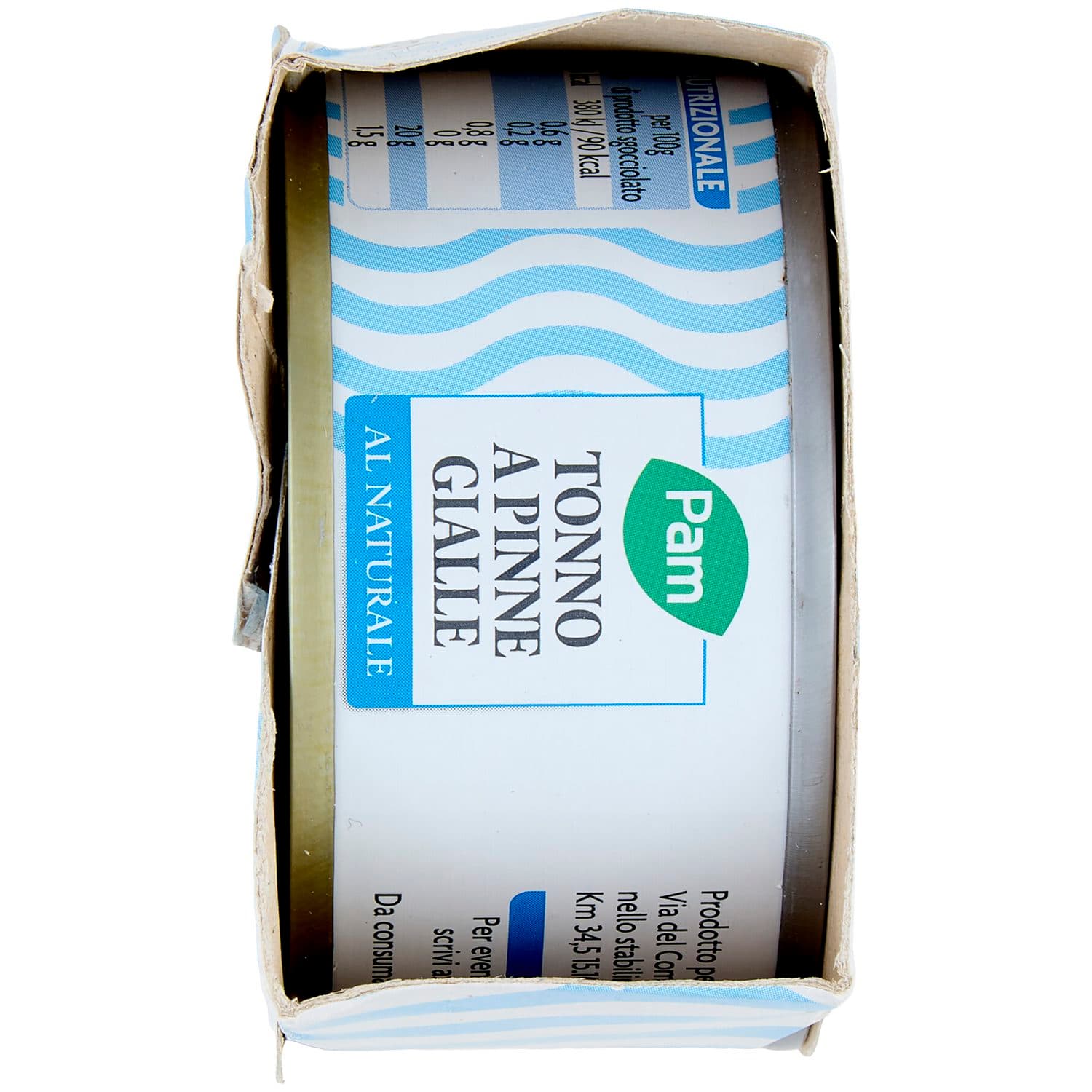 PAM Tonno a Pinne Gialle al Naturale 3 x 80 g – immagine 4