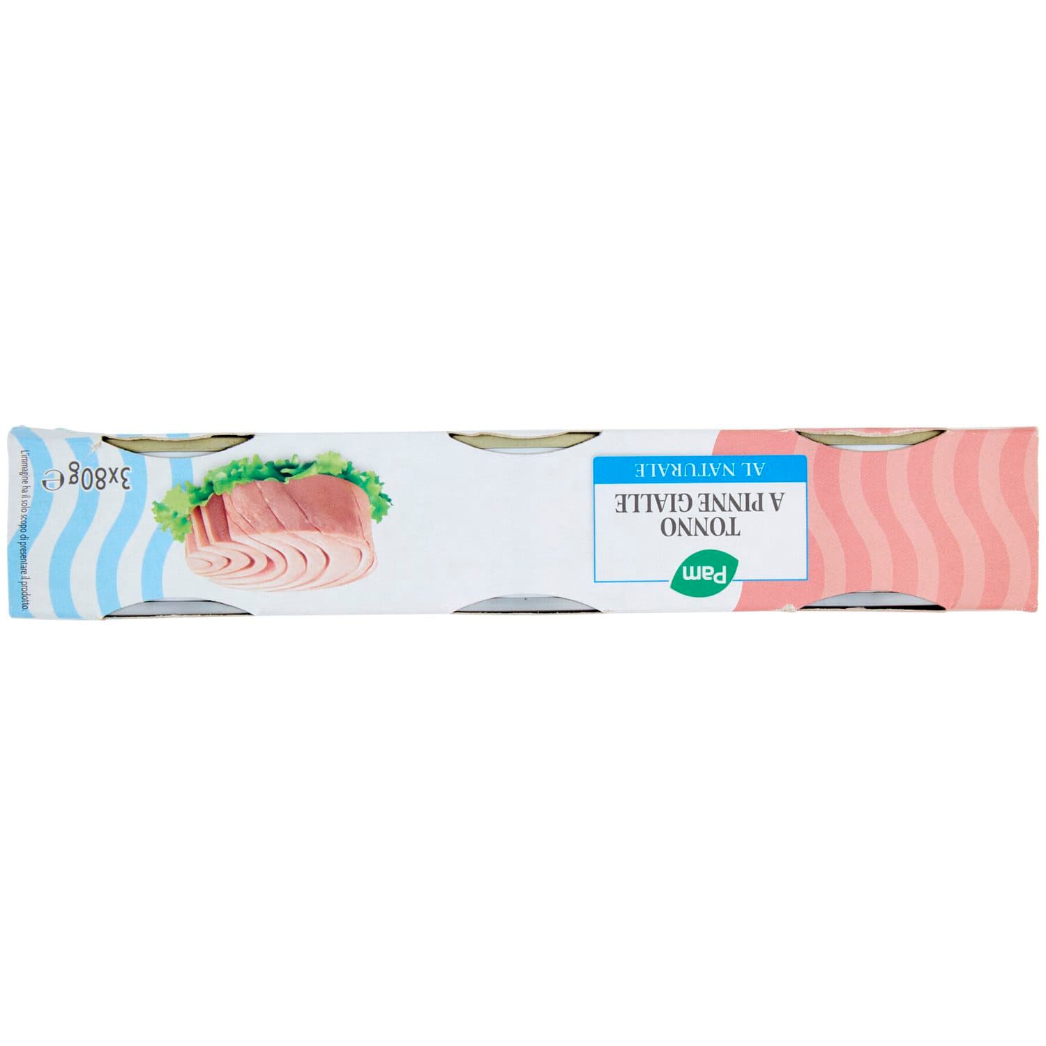 PAM Tonno a Pinne Gialle al Naturale 3 x 80 g – immagine 7