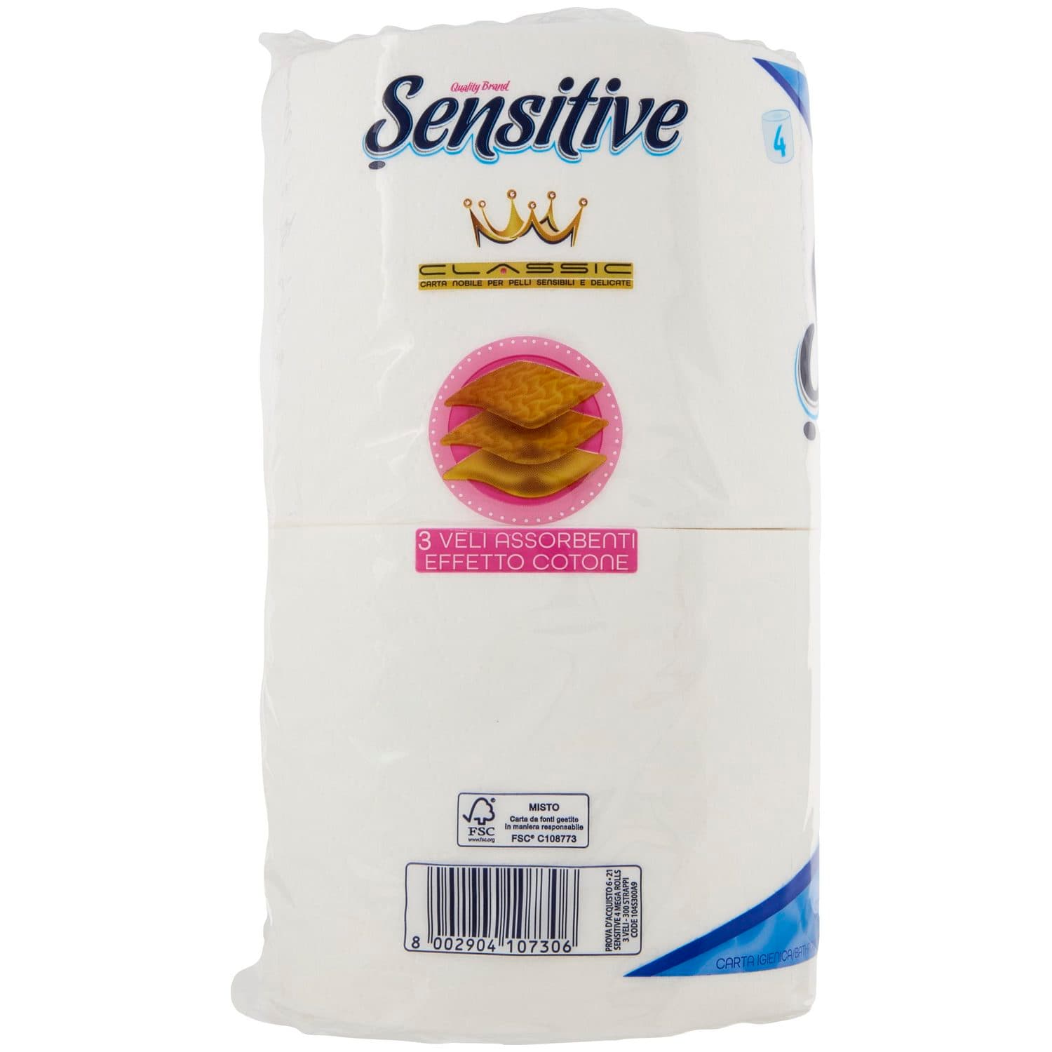 PAM PANORAMA Carta Igienica profumata 3 veli 4 rotoloni – immagine 3