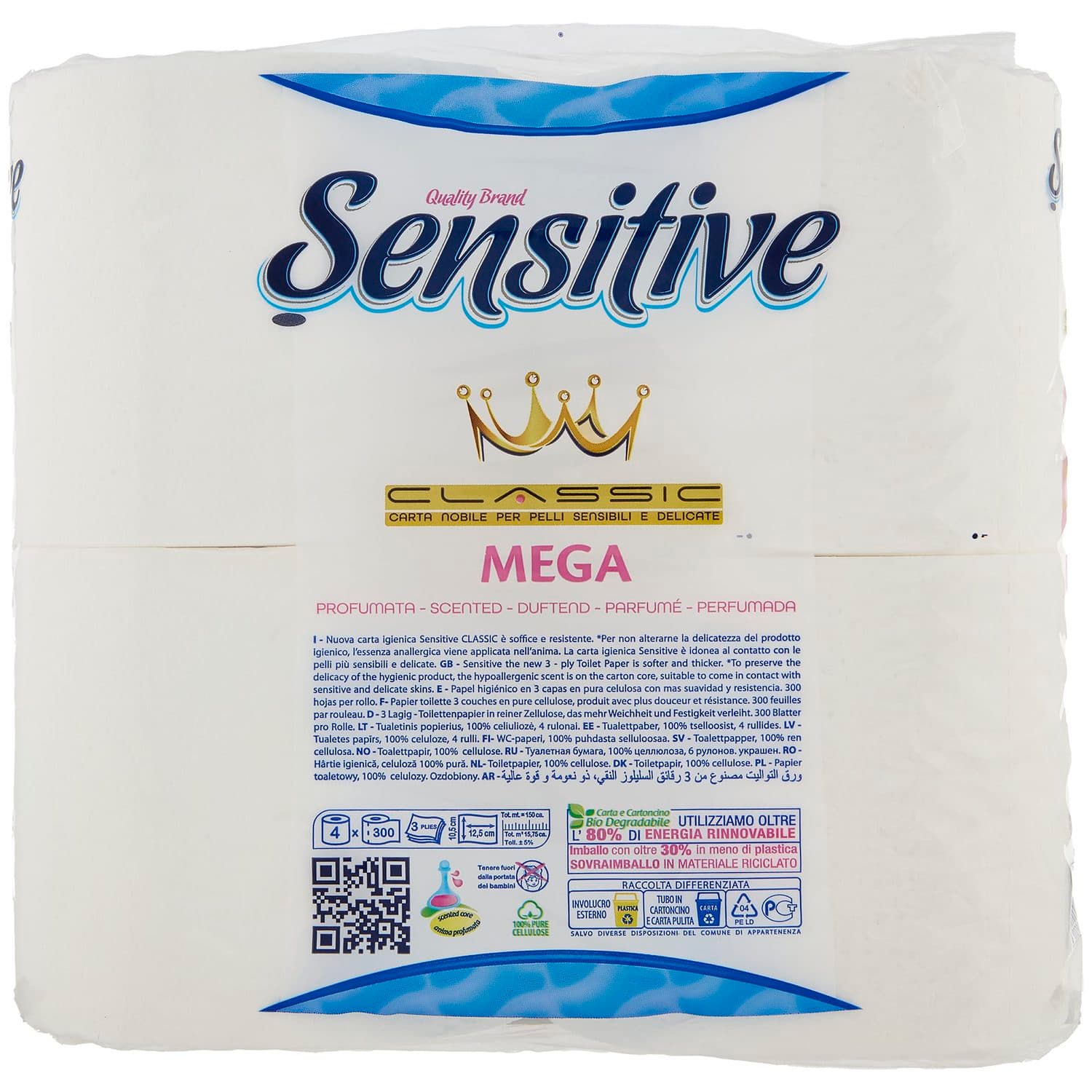 PAM PANORAMA Carta Igienica profumata 3 veli 4 rotoloni – immagine 4