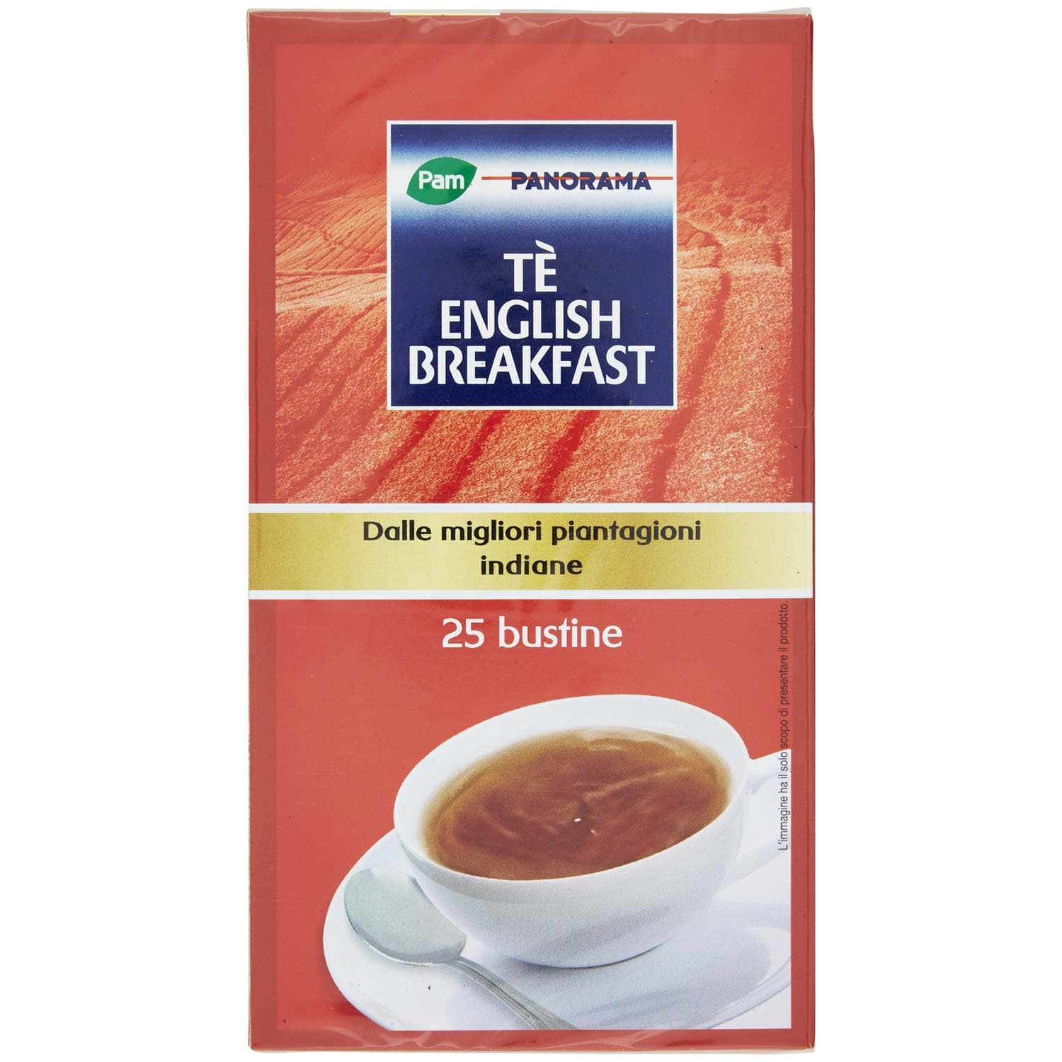 PAM PANORAMA Tè English Breakfast 50g (2g x 25) – immagine 4