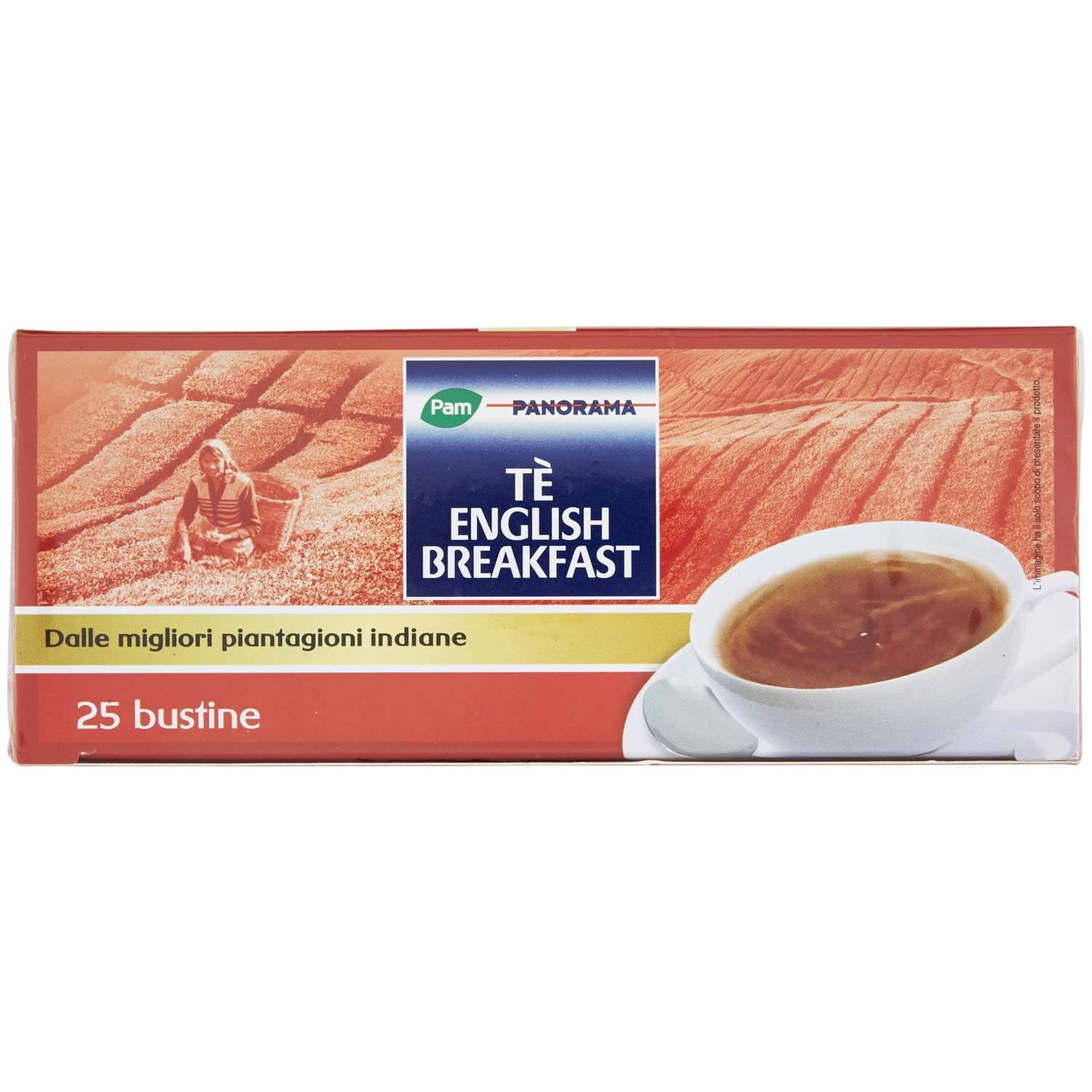 PAM PANORAMA Tè English Breakfast 50g (2g x 25) – immagine 6