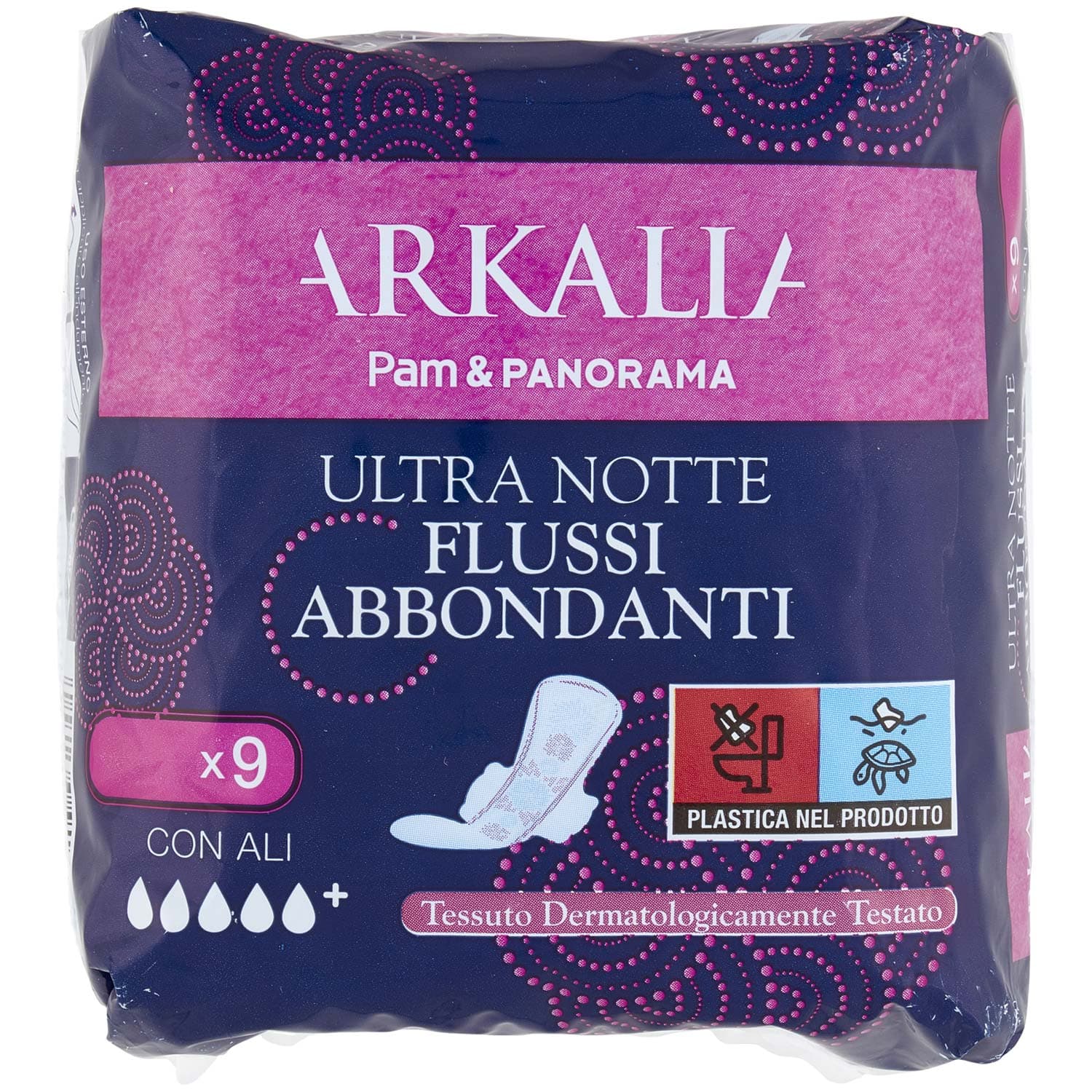 ARKALIA Ultra Notte Flussi Abbondanti con Ali 9 pz – immagine 2