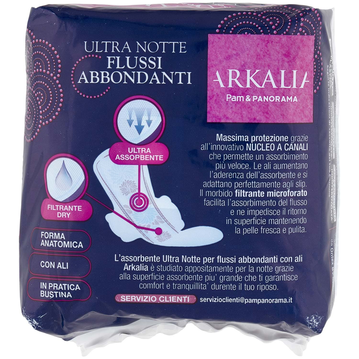ARKALIA Ultra Notte Flussi Abbondanti con Ali 9 pz – immagine 4