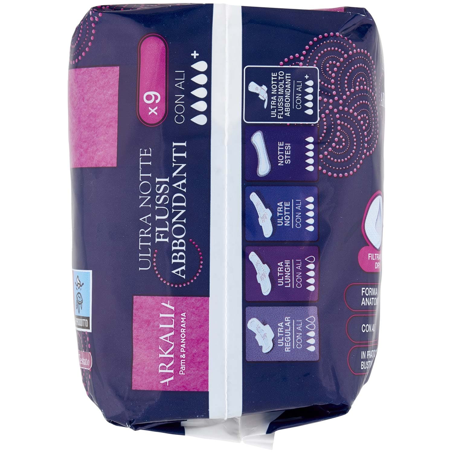 ARKALIA Ultra Notte Flussi Abbondanti con Ali 9 pz – immagine 5