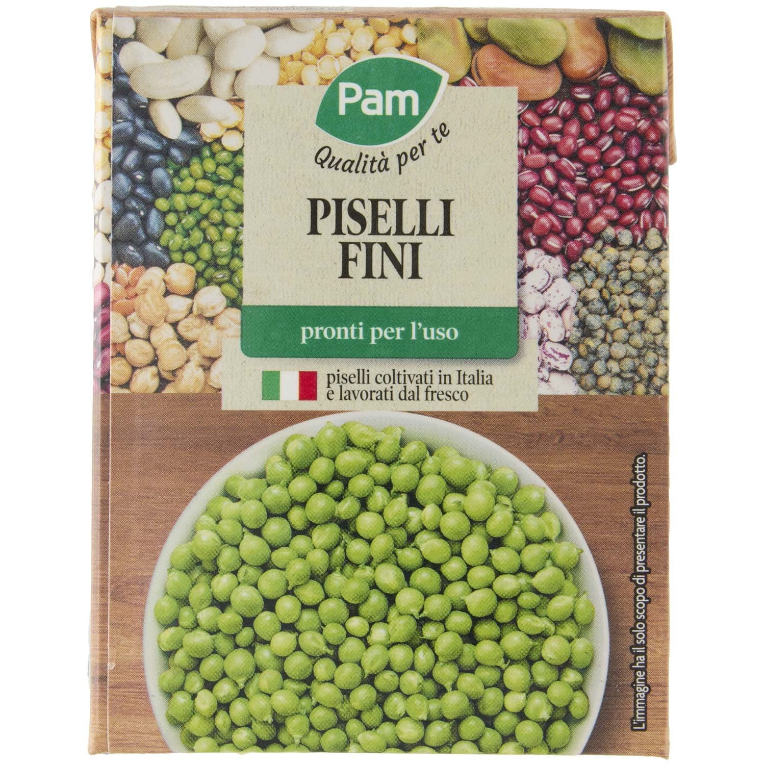 PAM Qualità per te Piselli Fini 380 g – immagine 2