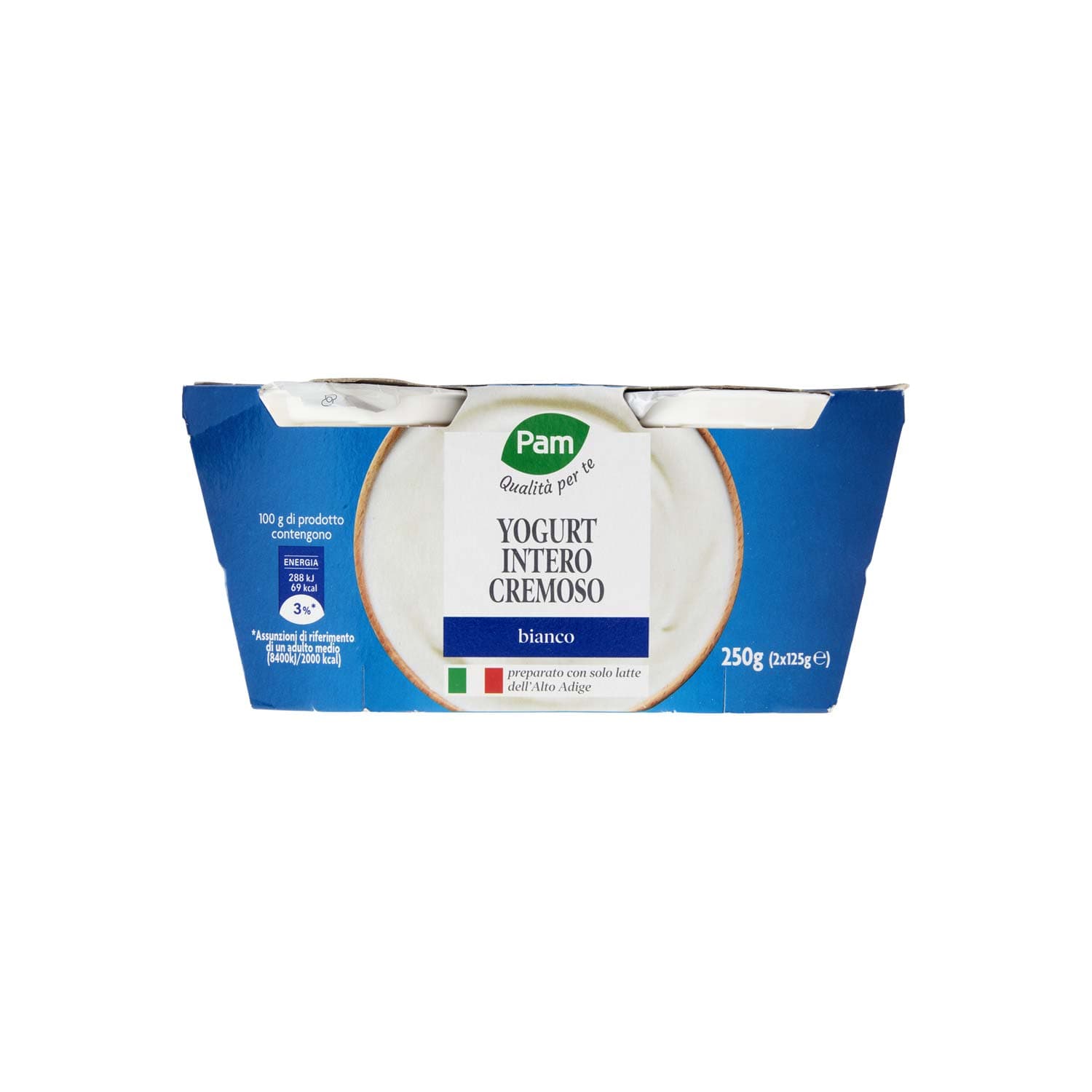 PAM PANORAMA Yogurt intero Cremoso Bianco 250g (125g x 2) – immagine 4