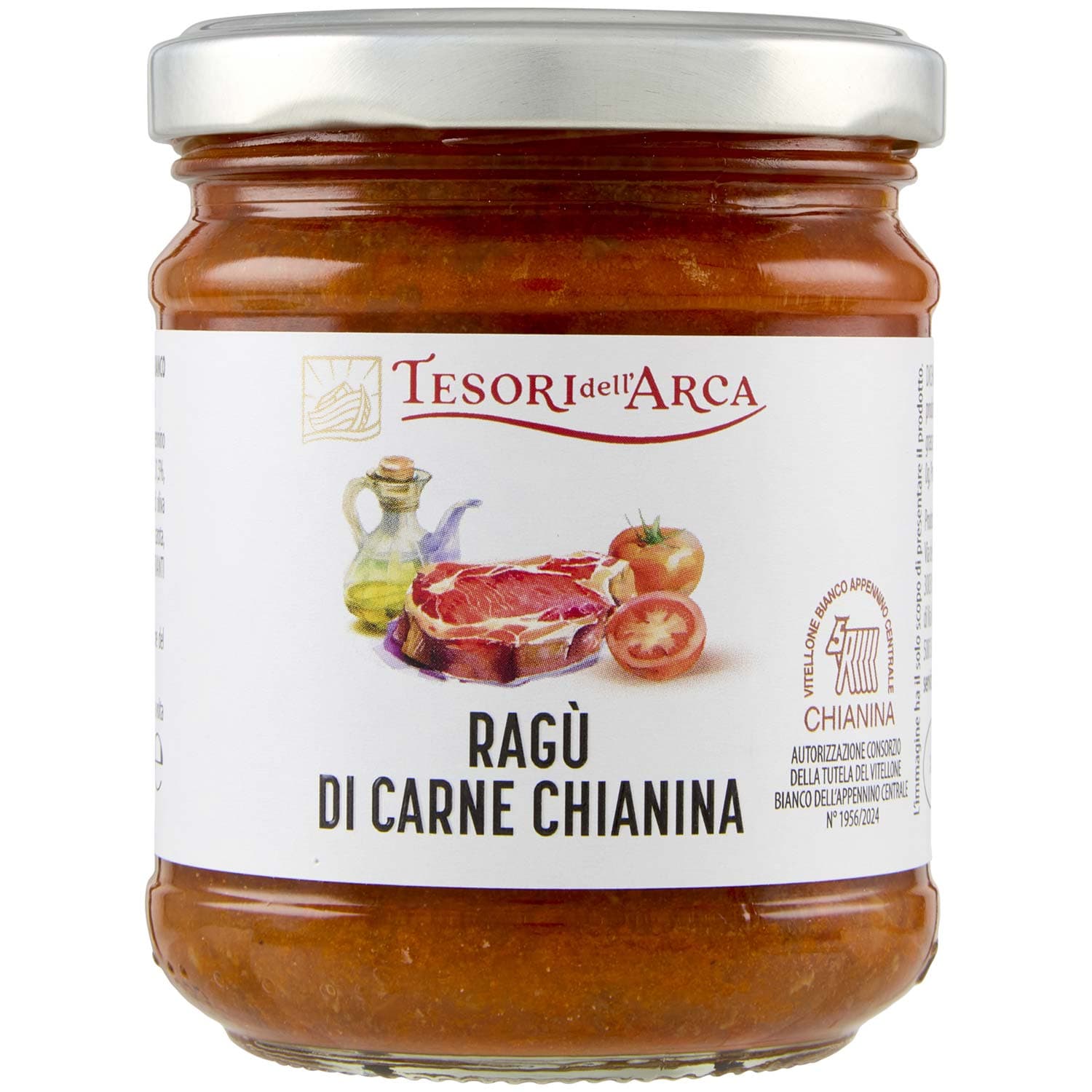 TESORI DELL'ARCA Ragù di Carne Chianina 180 g – immagine 2