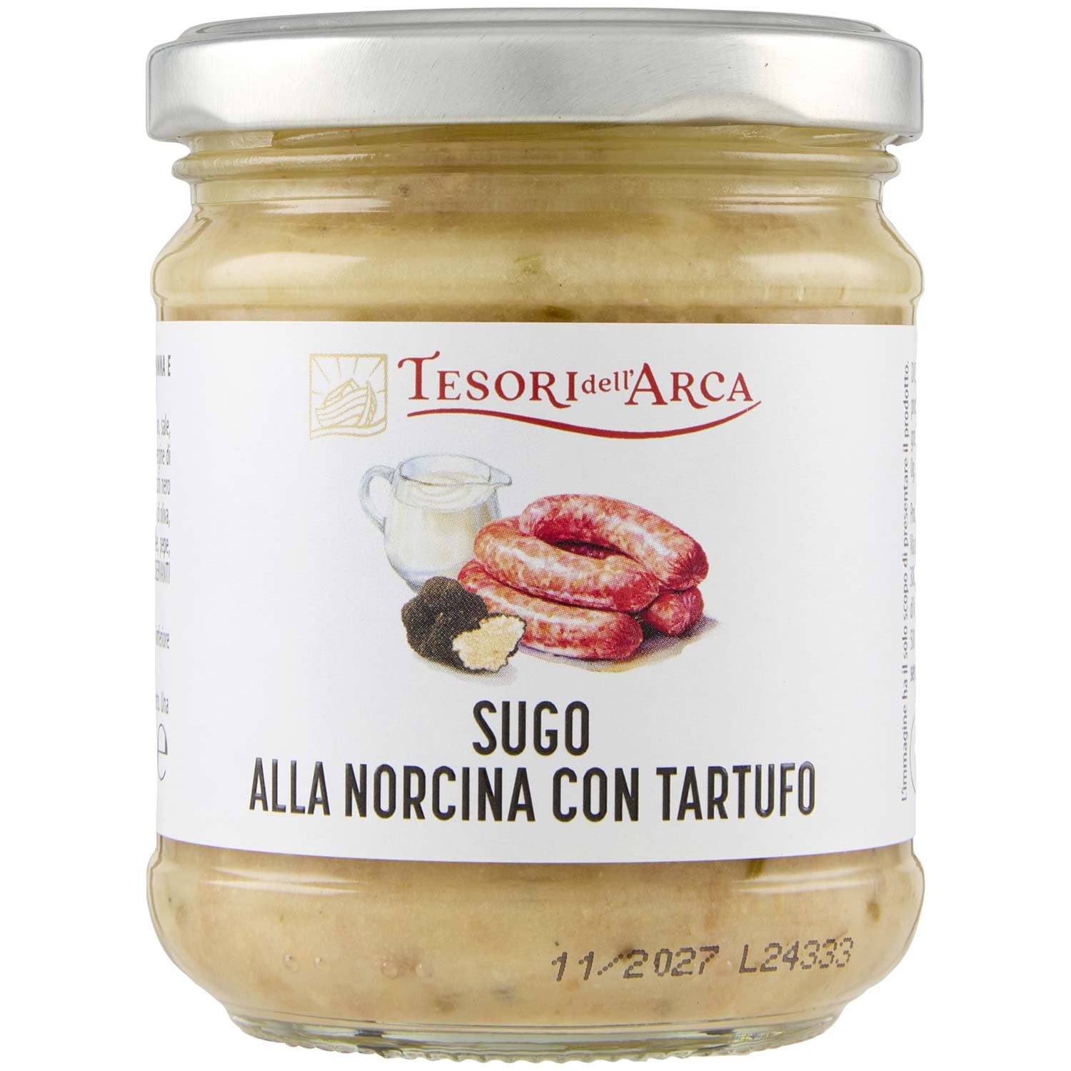 TESORI DELL'ARCA Sugo alla Norcina con Tartufo 180 g – immagine 2