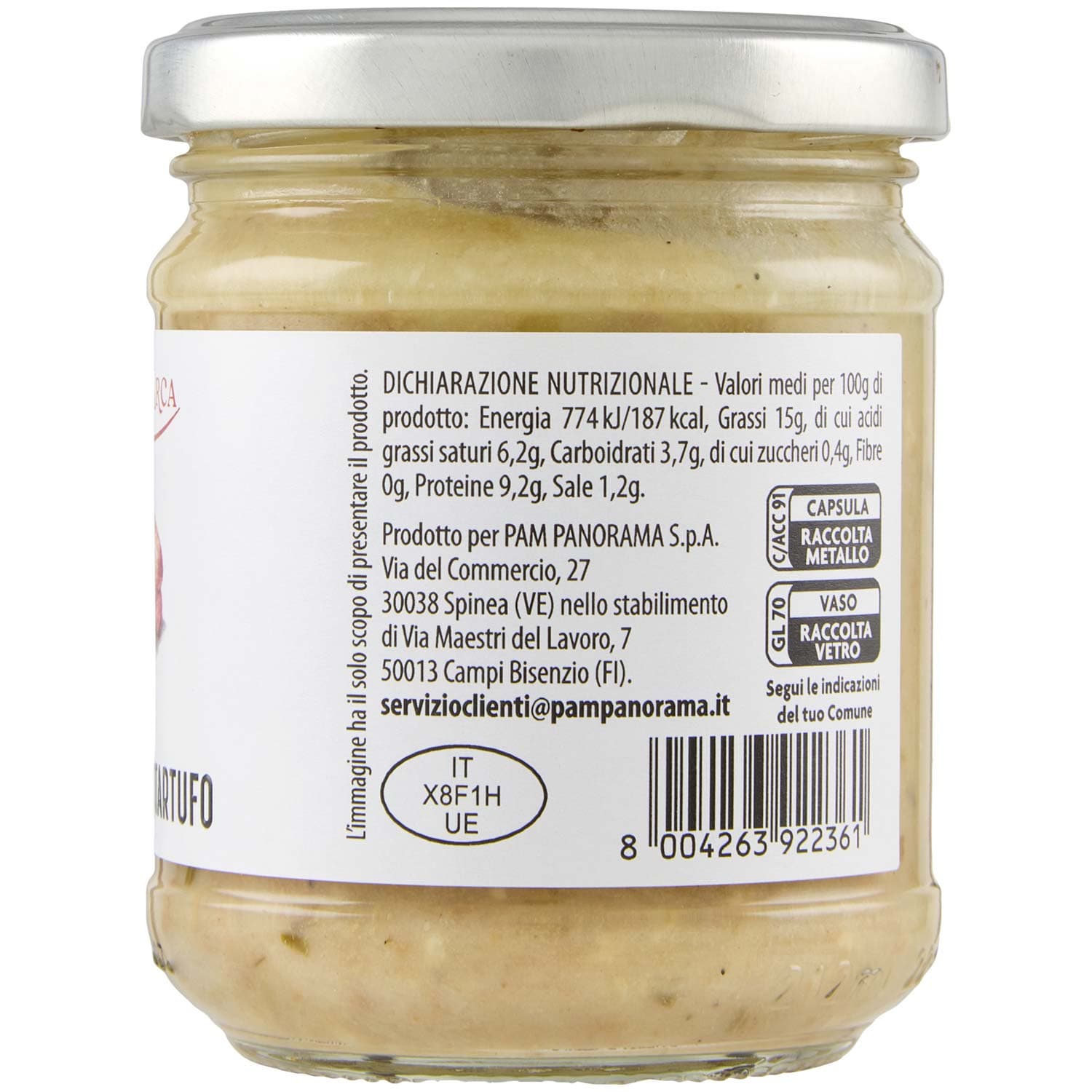 TESORI DELL'ARCA Sugo alla Norcina con Tartufo 180 g – immagine 5