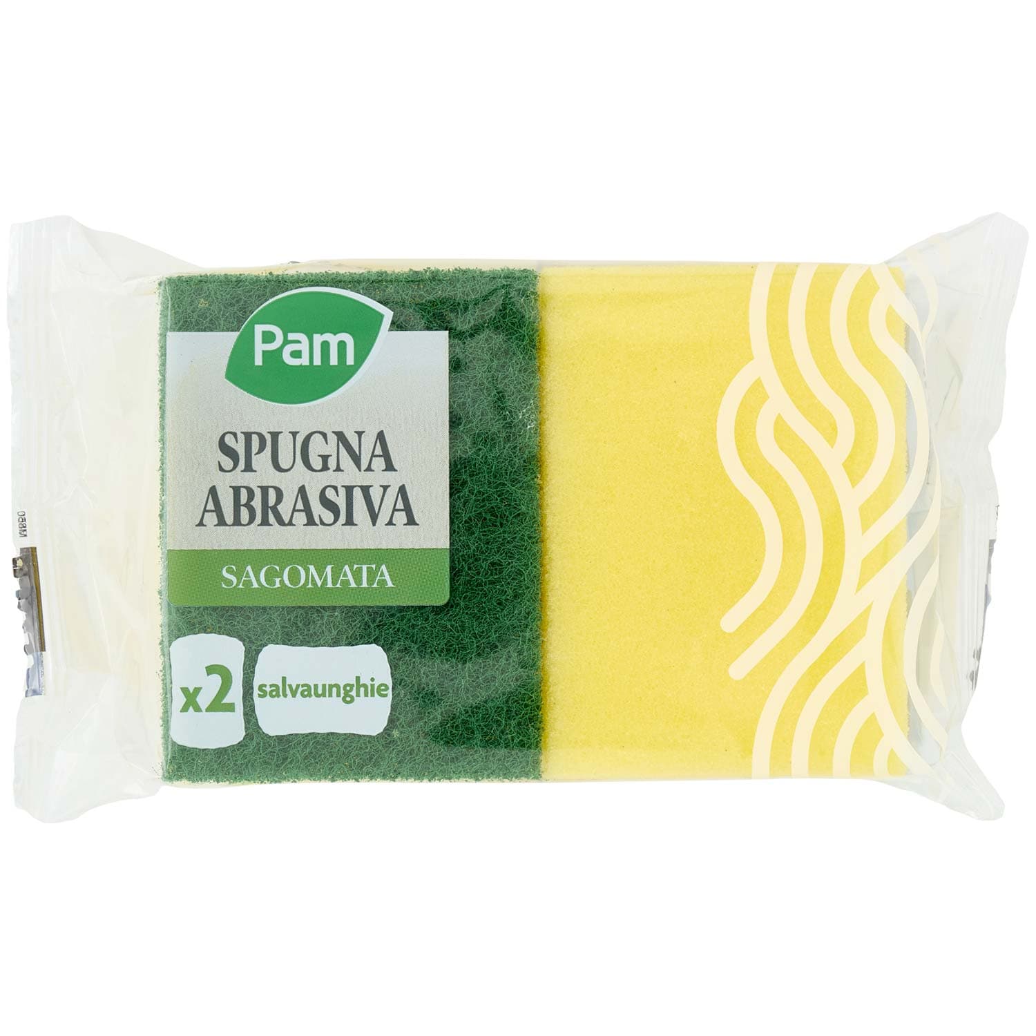 PAM Spugna Abrasiva Sagomata 2 pz – immagine 2
