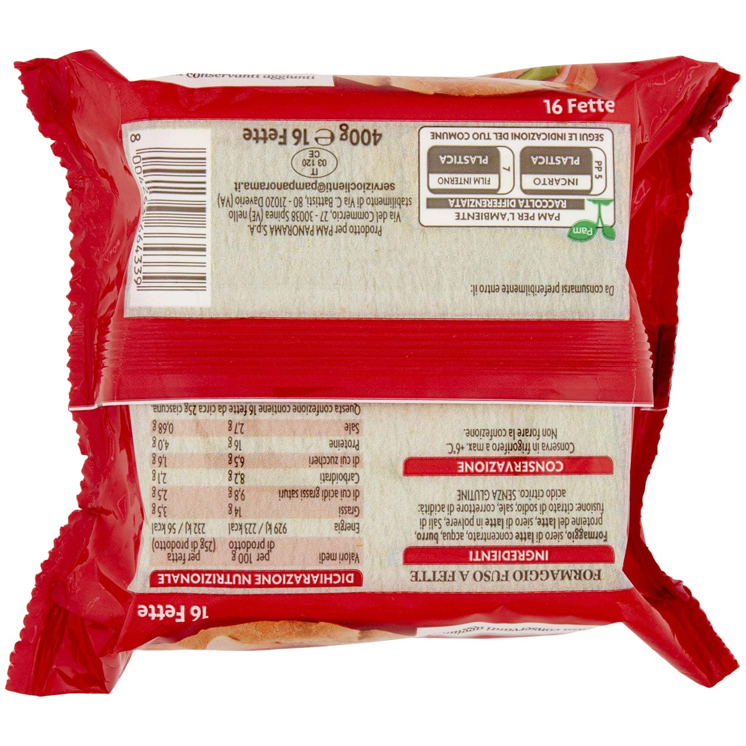 PAM PANORAMA Fettine Formaggio Fuso 16 pezzi 400 g – immagine 4