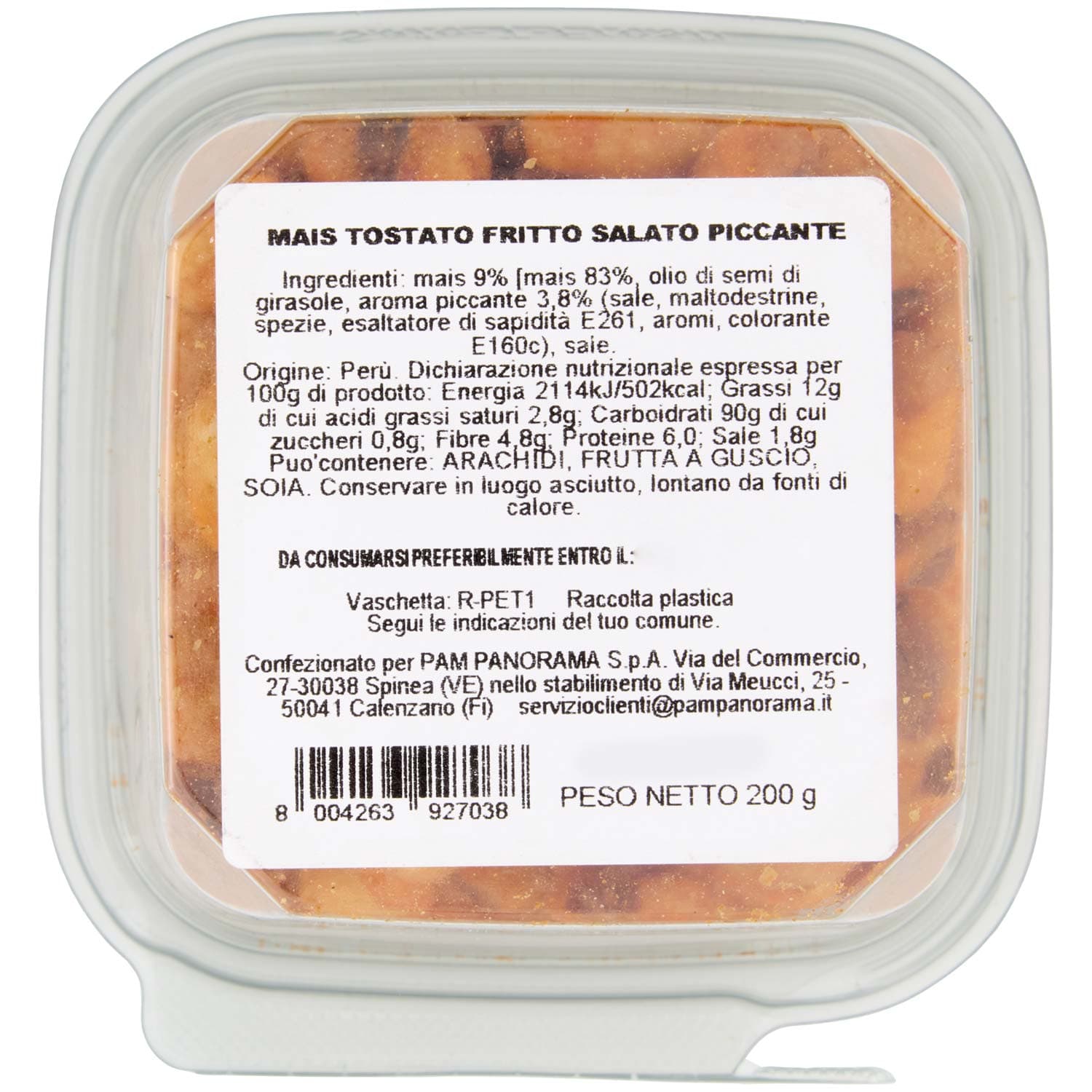 PAM Mais Gigante Piccante Tostato e Salato 200 g – immagine 4