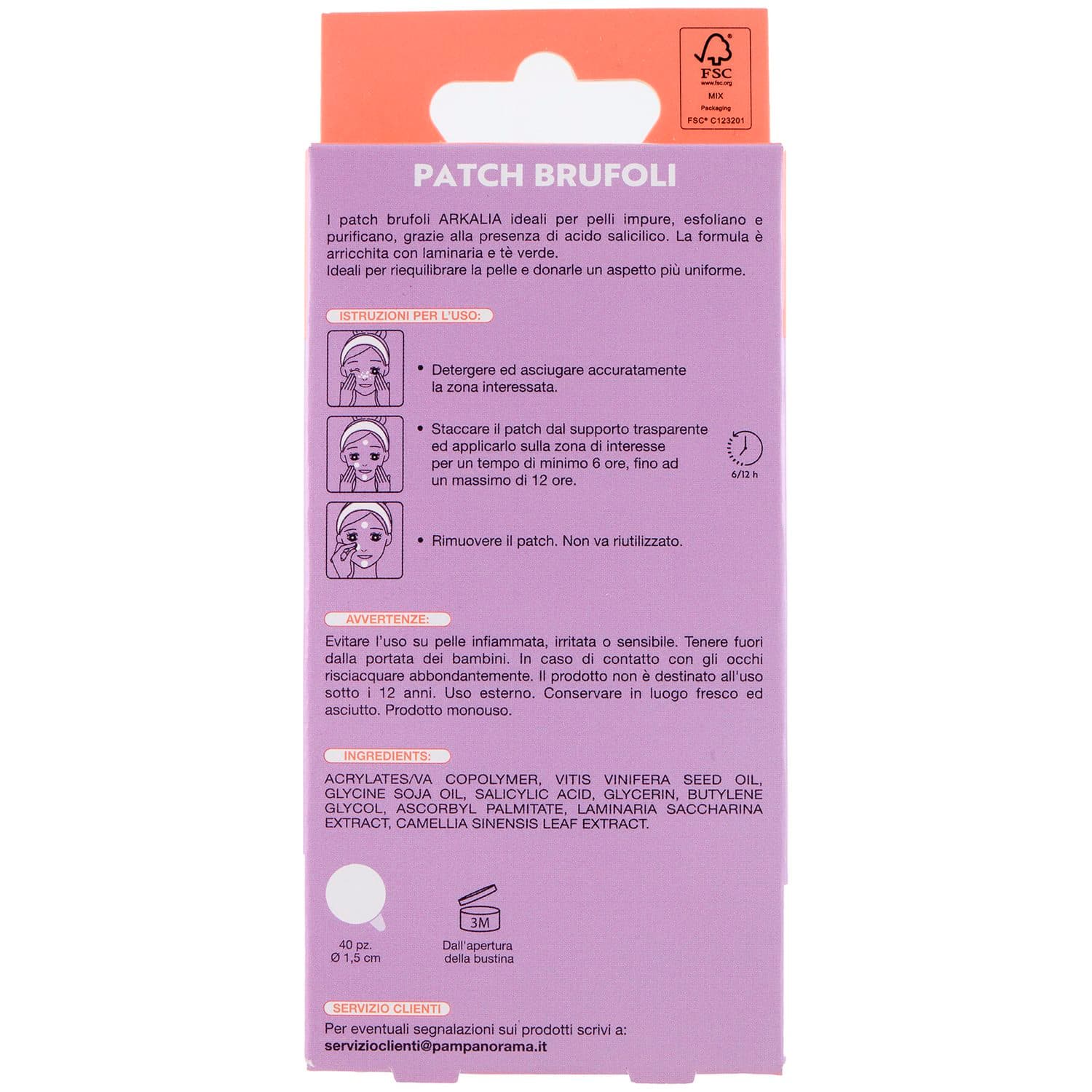 ARKALIA Patch Brufoli per Tutti i Tipi di Pelle 40 pz – immagine 4