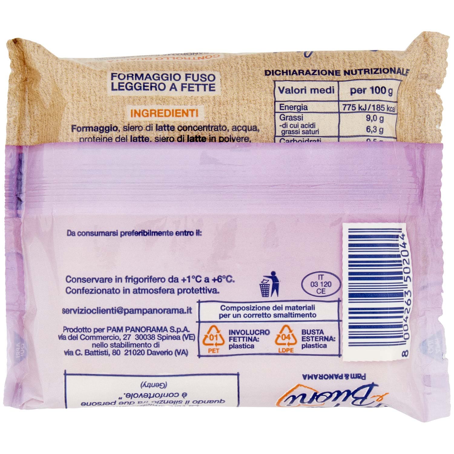 SEMPLICI E BUONI 48% di Grassi in Meno Le Fettine 8 Fette 200 g – immagine 4