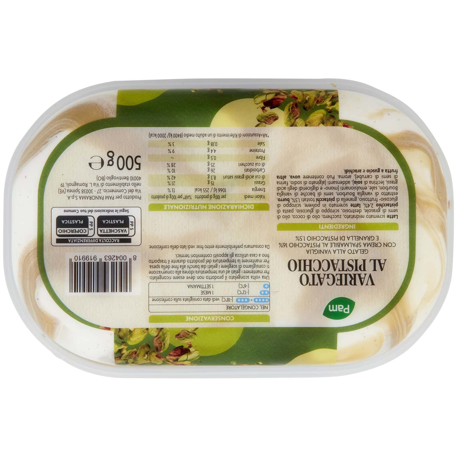 PAM Variegato al Pistacchio 500 g – immagine 4