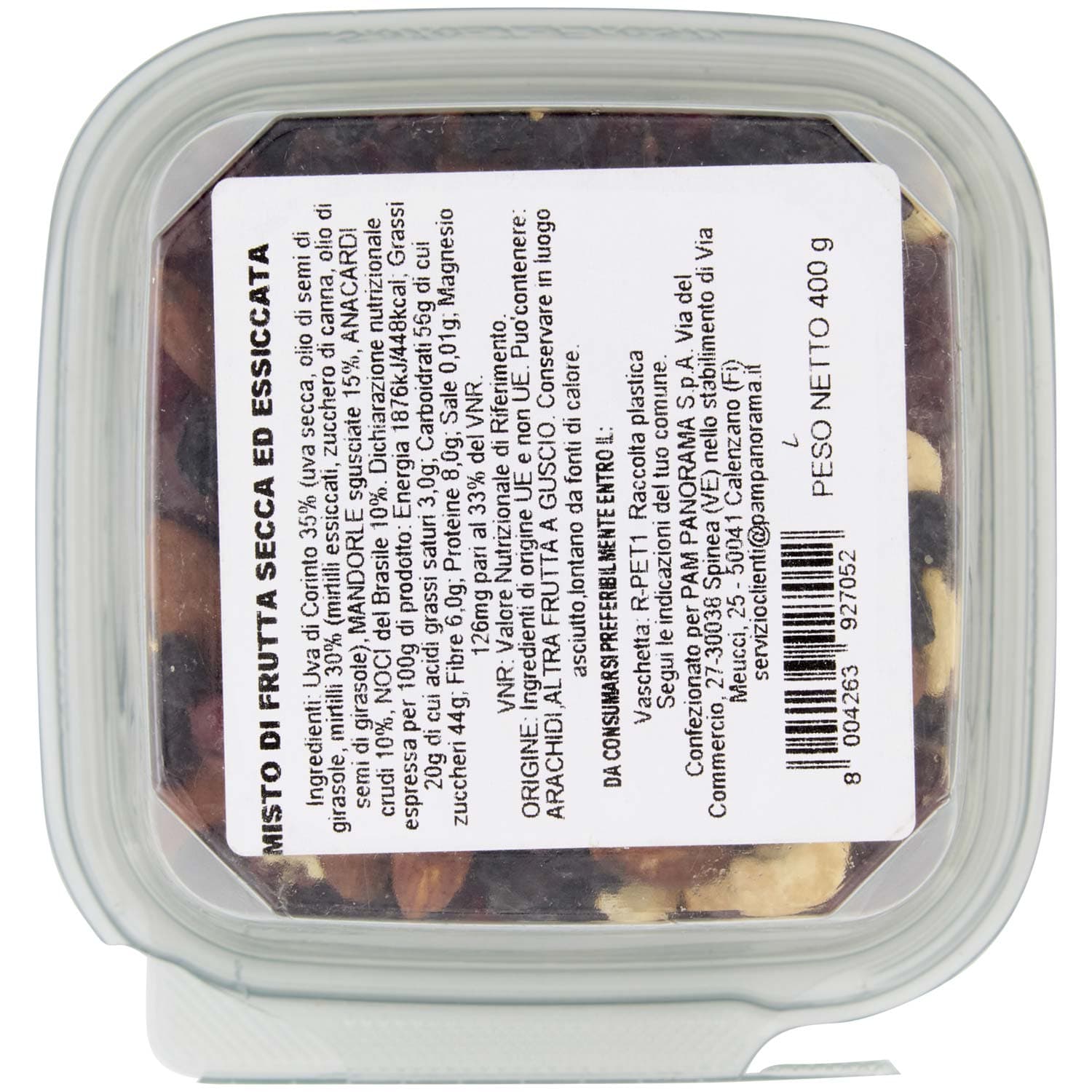PAM Mix Frutta Secca ed Essiccata 400 g – immagine 4