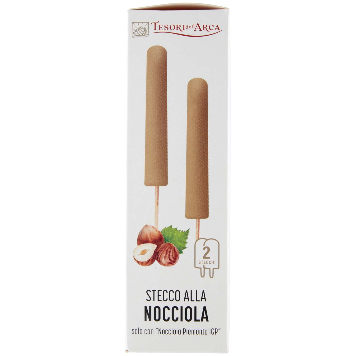 TESORI DELL'ARCA Stecco alla Nocciola solo con "Nocciola Piemonte IGP" 2 x 70 g – immagine 3