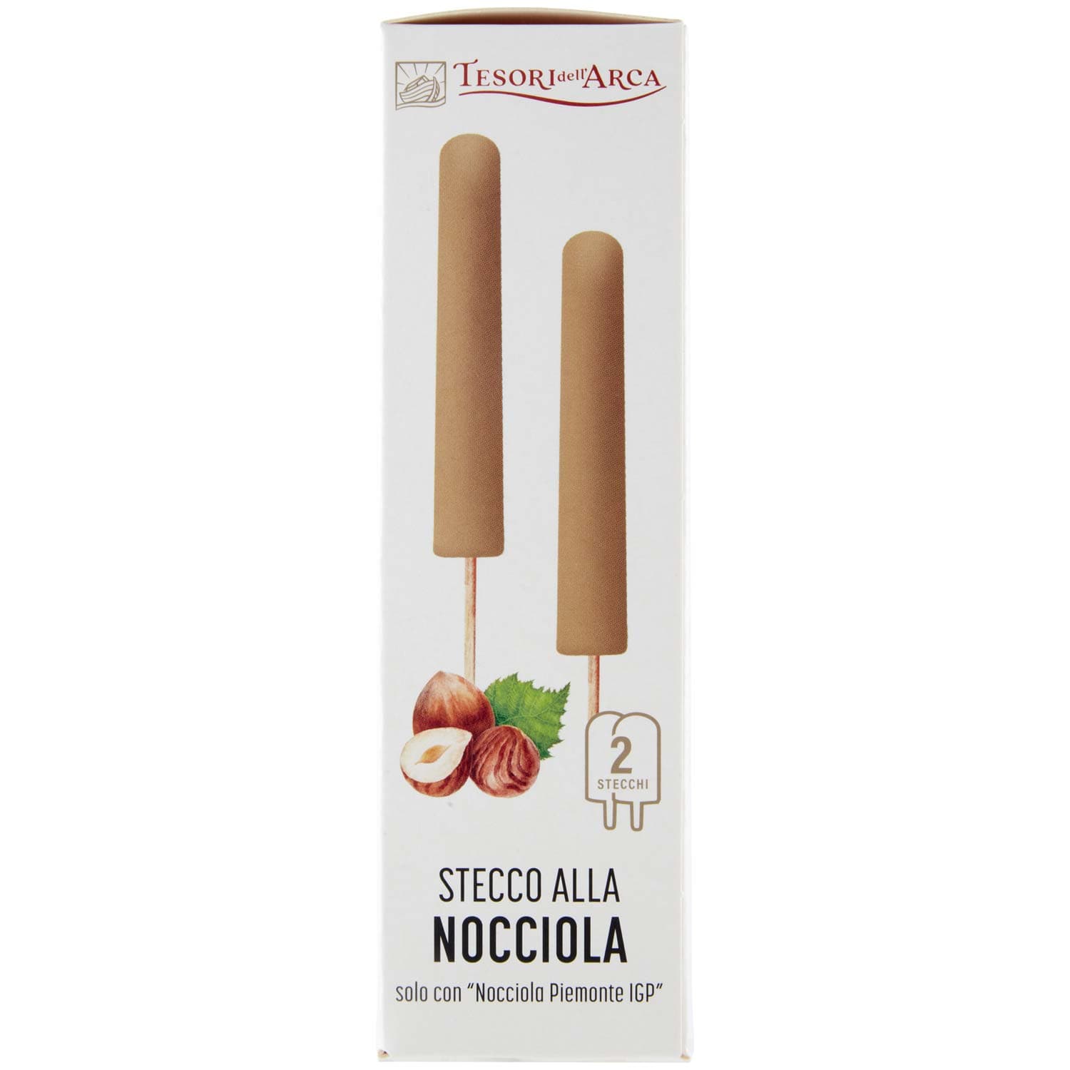 TESORI DELL'ARCA Stecco alla Nocciola solo con "Nocciola Piemonte IGP" 2 x 70 g – immagine 5
