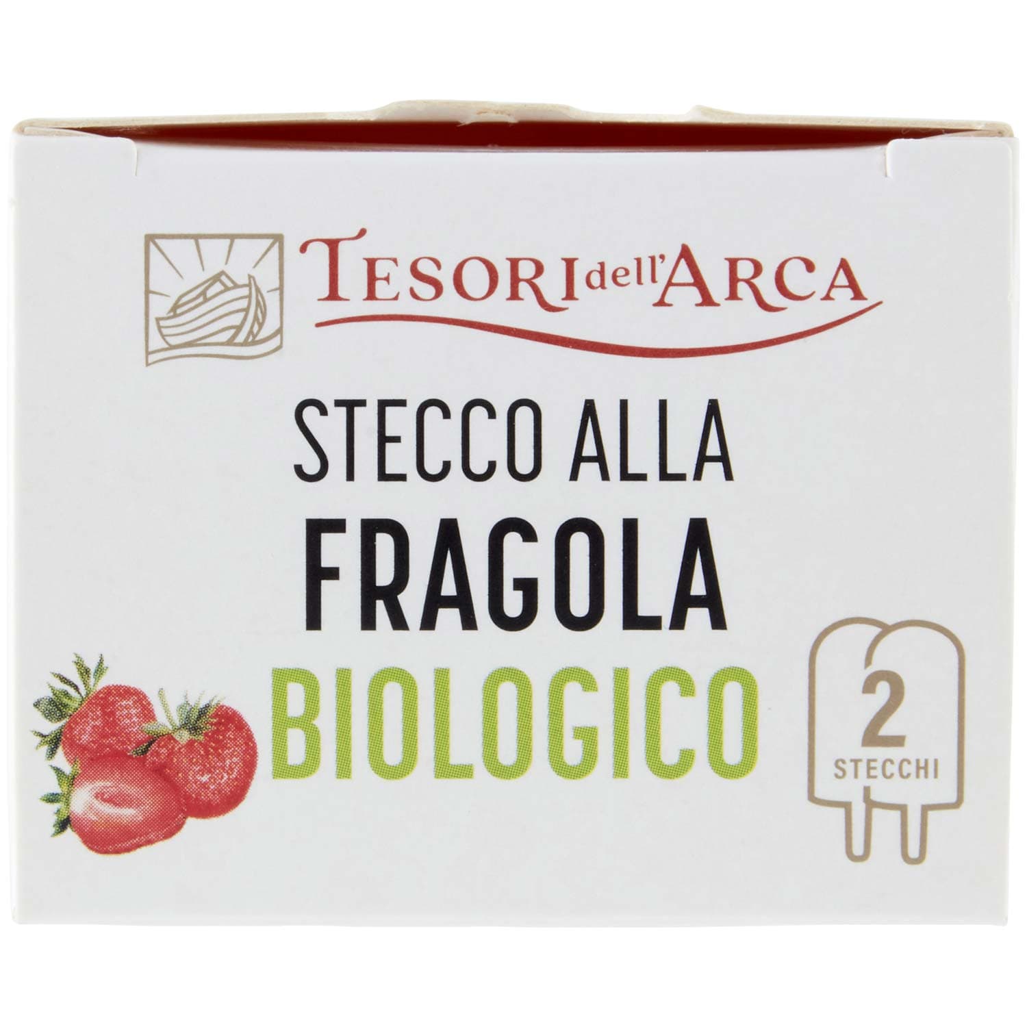 TESORI DELL'ARCA Stecco alla Fragola Biologico 2 x 70 g – immagine 6