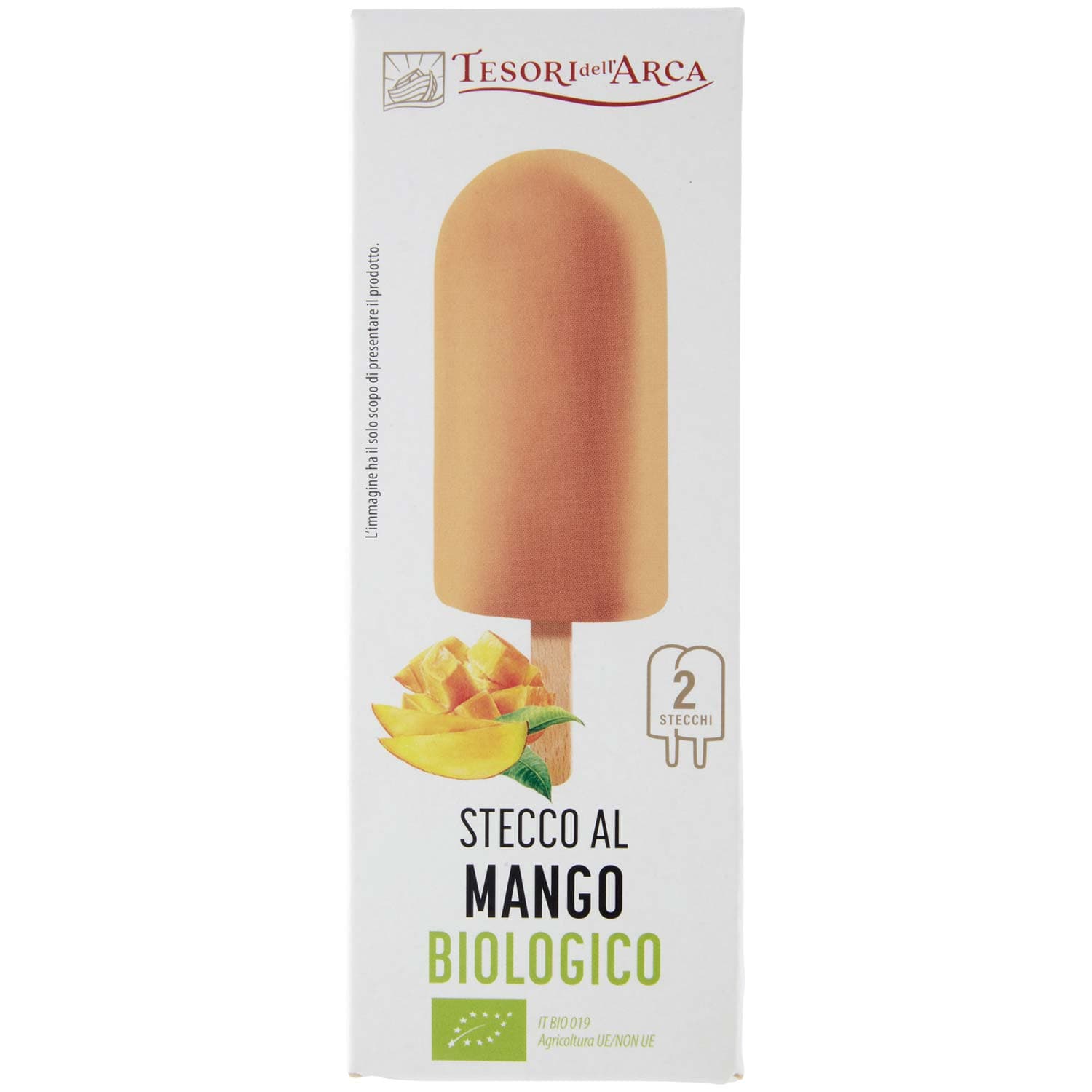 TESORI DELL'ARCA Stecco al Mango Biologico 2 x 70 g – immagine 2