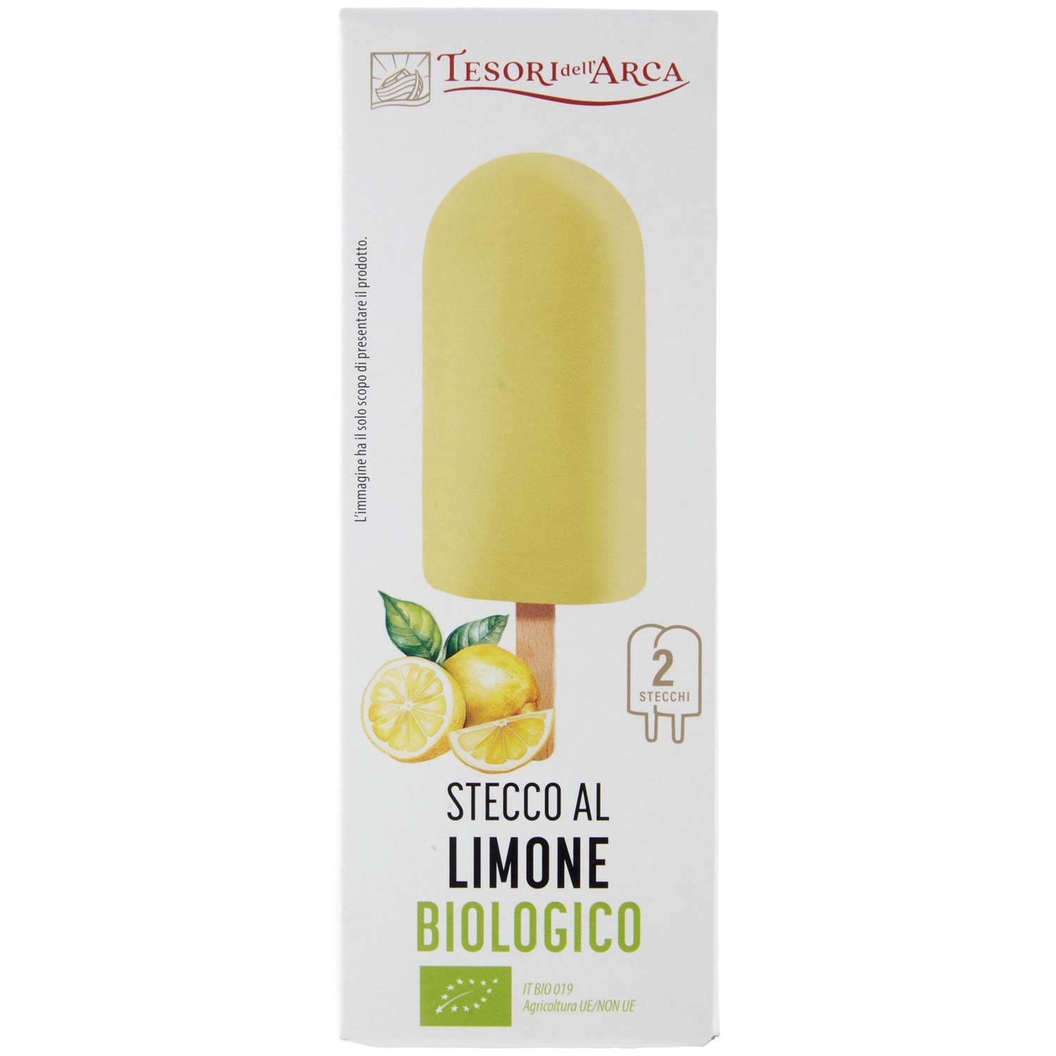 TESORI DELL'ARCA Stecco al Limone Biologico 2 x 70 g – immagine 2