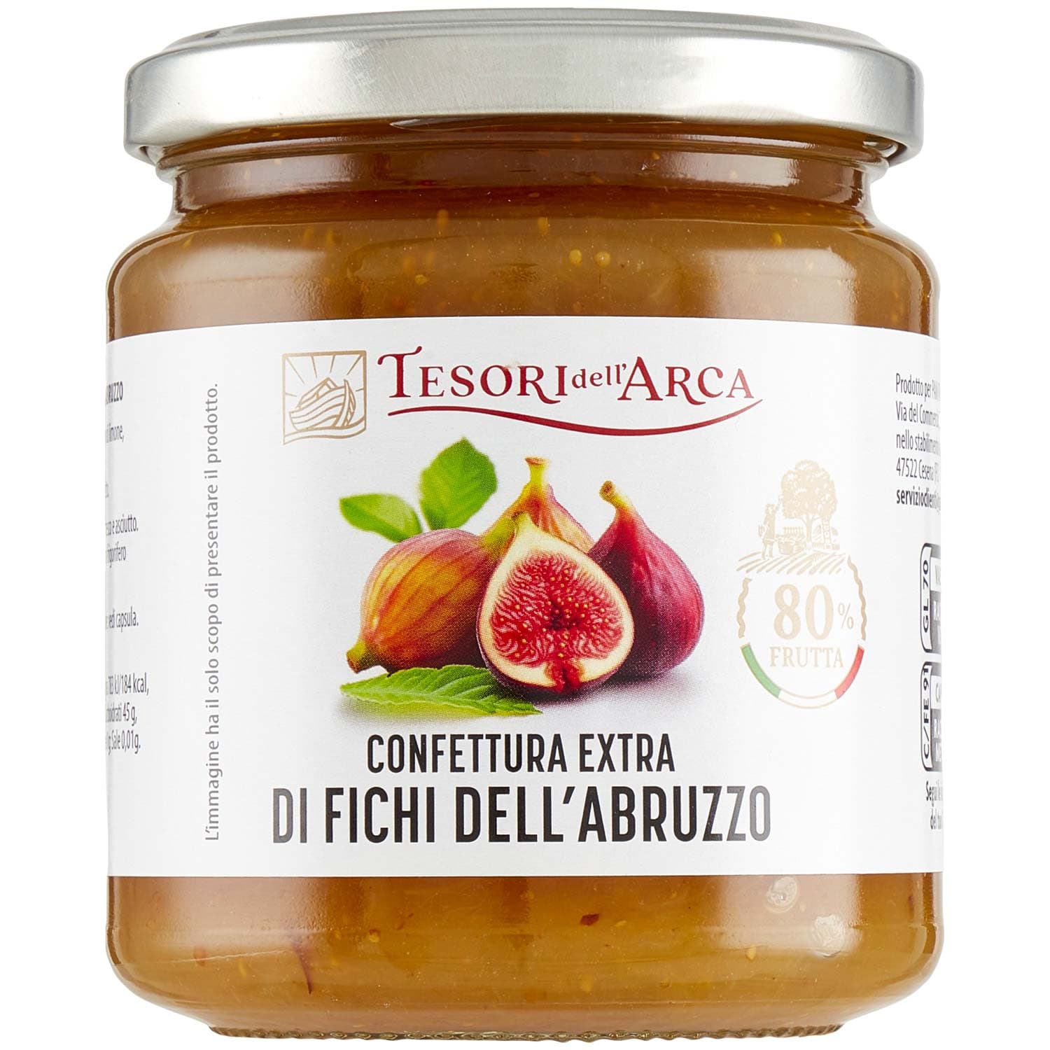 TESORI DELL'ARCA Confettura Extra di Fichi dell'Abruzzo 340 g – immagine 2