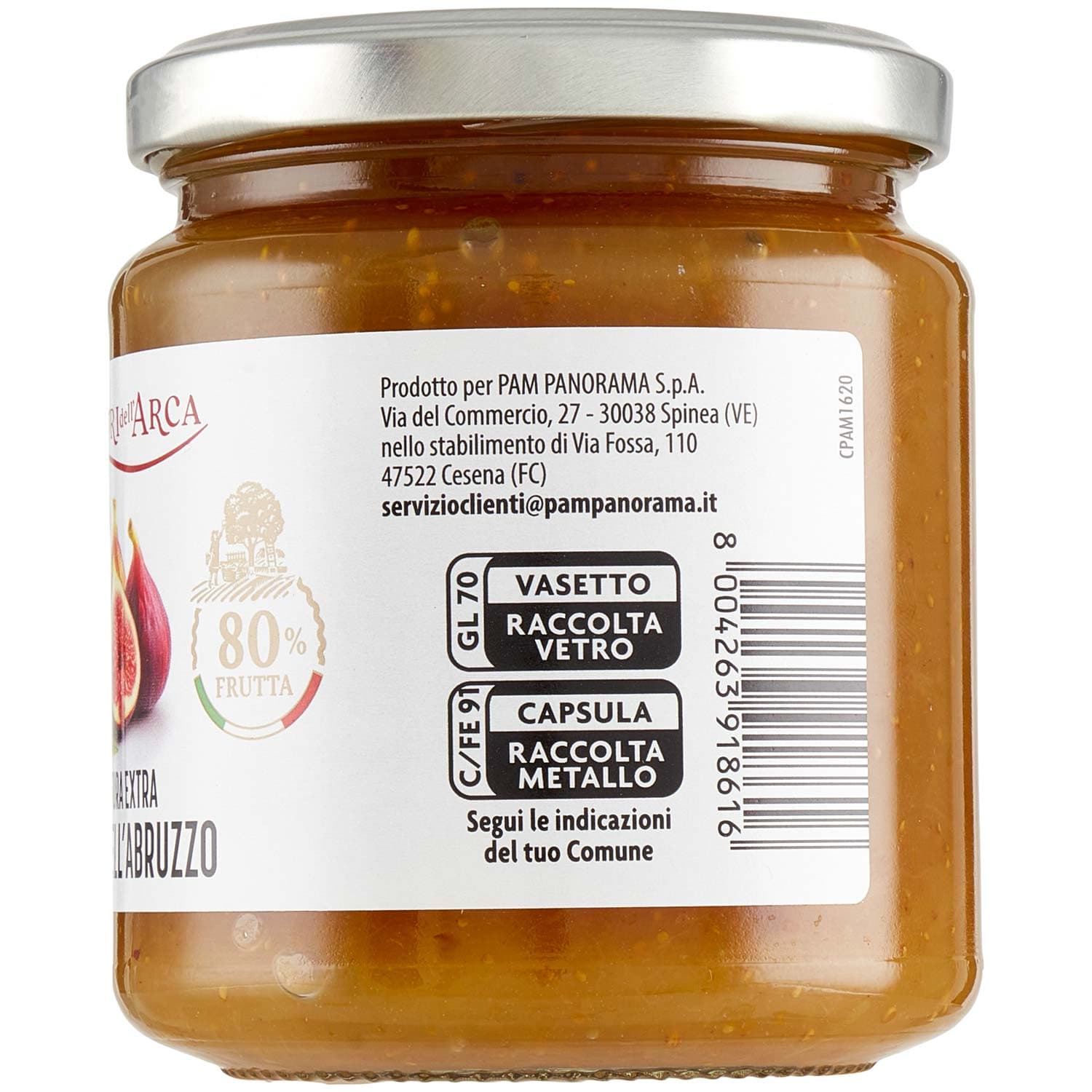 TESORI DELL'ARCA Confettura Extra di Fichi dell'Abruzzo 340 g – immagine 5