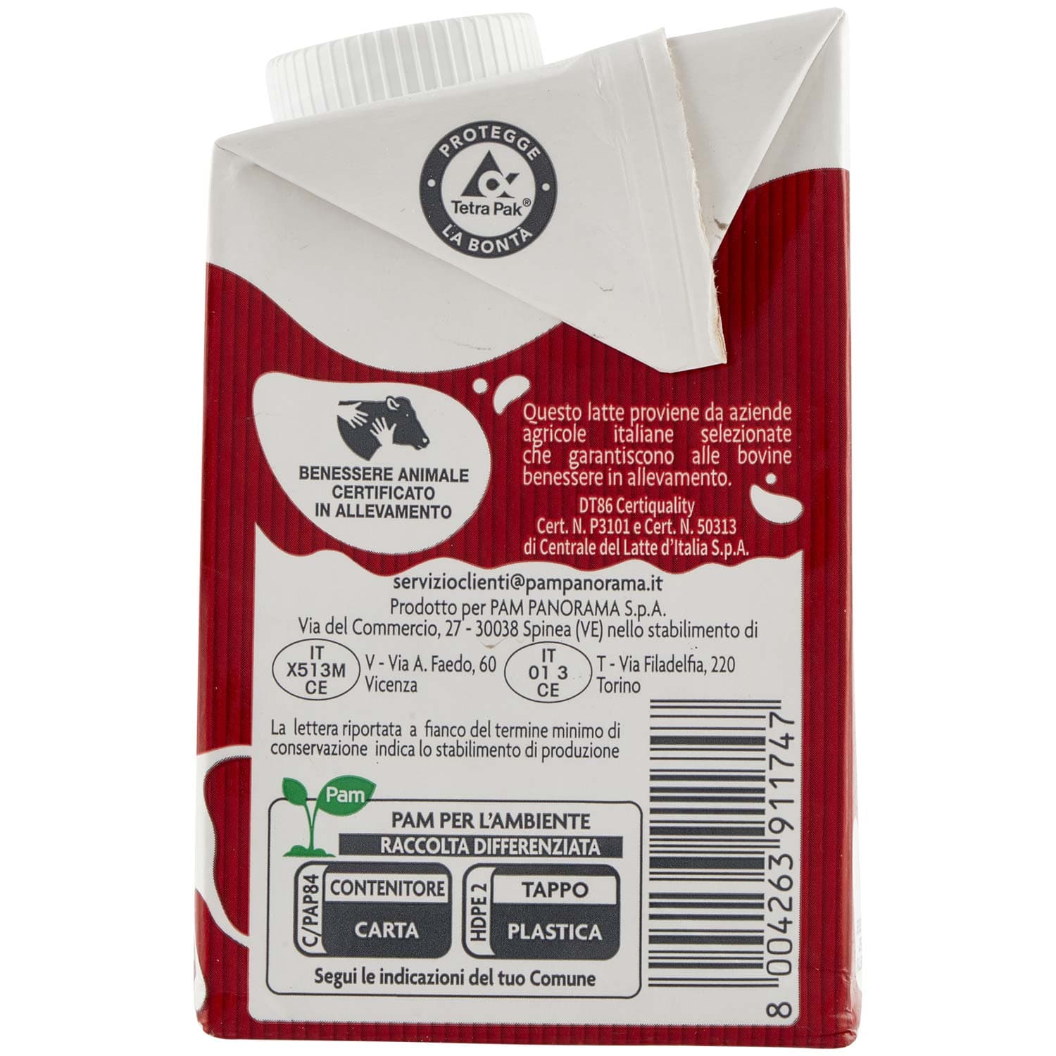 PAM Qualità per te Latte UHT intero 0.5 L – immagine 5