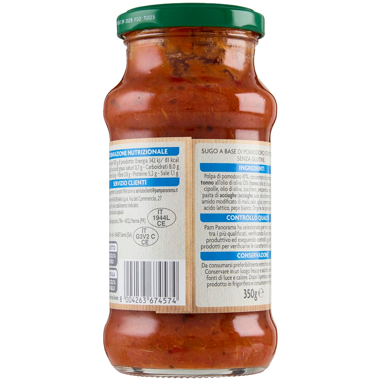 PAM PANORAMA Sugo al tonno 200 g – immagine 5