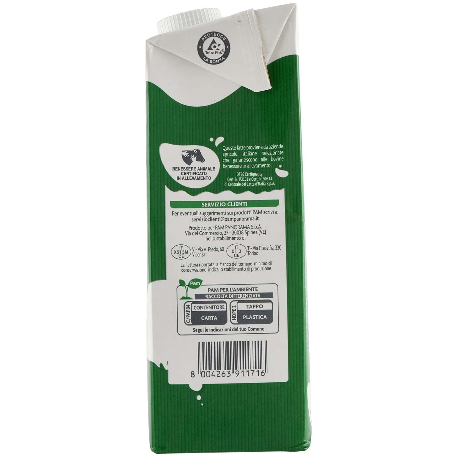 PAM Qualità per te Latte UHT scremato 1 L – immagine 5