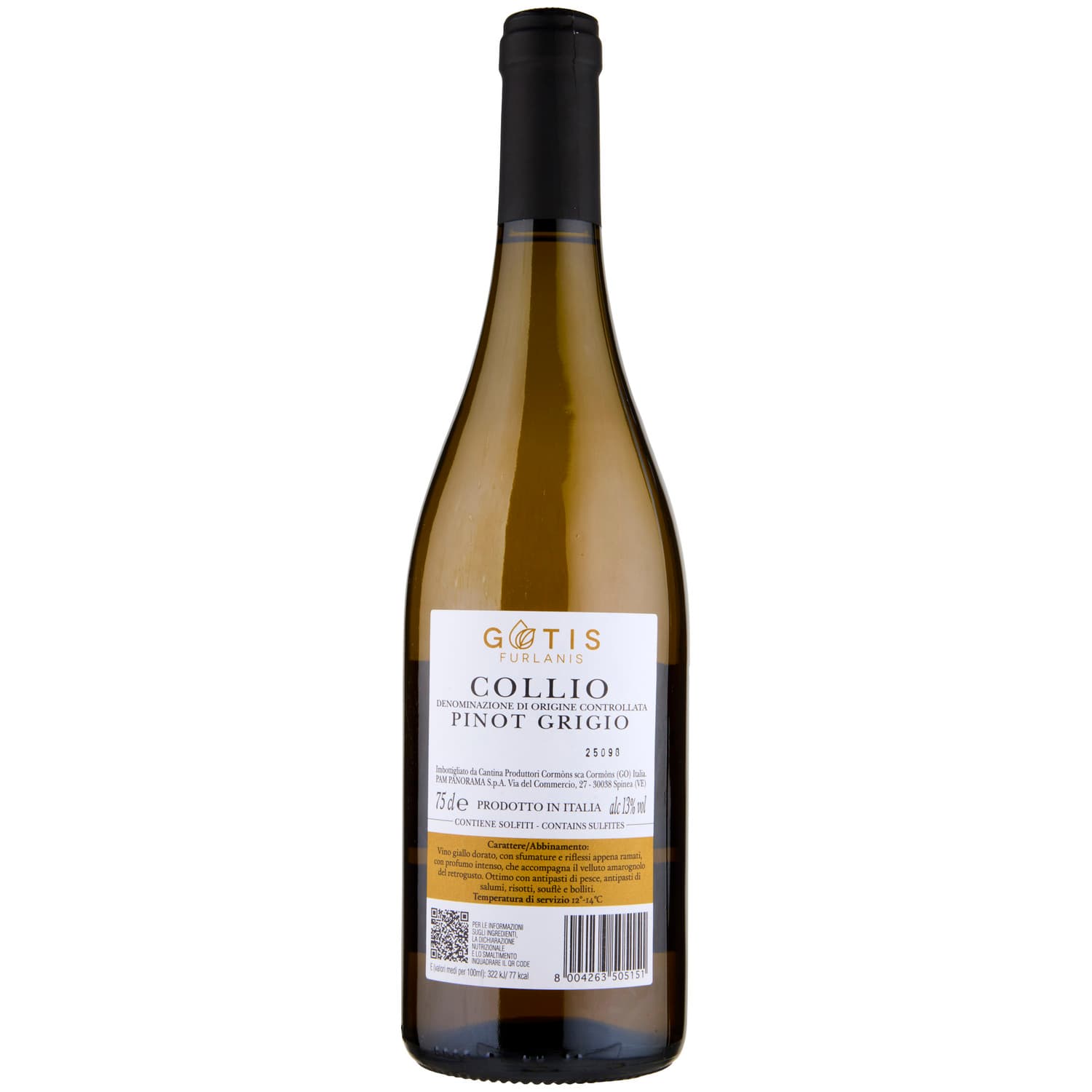Collio DOC Pinot Grigio - Gotis Furlanis – immagine 4