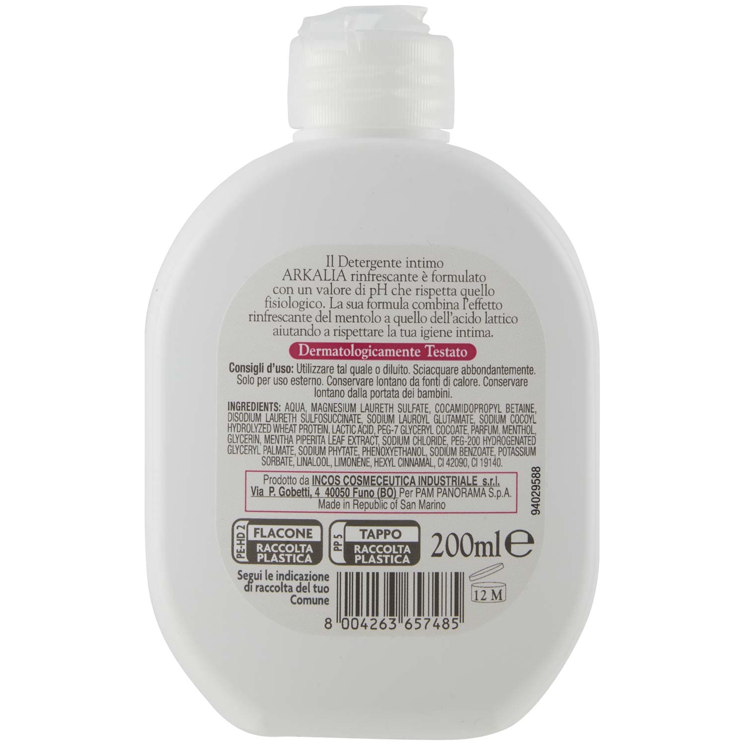 ARKALIA Detergente Intimo Rinfrescante 200 ml – immagine 4