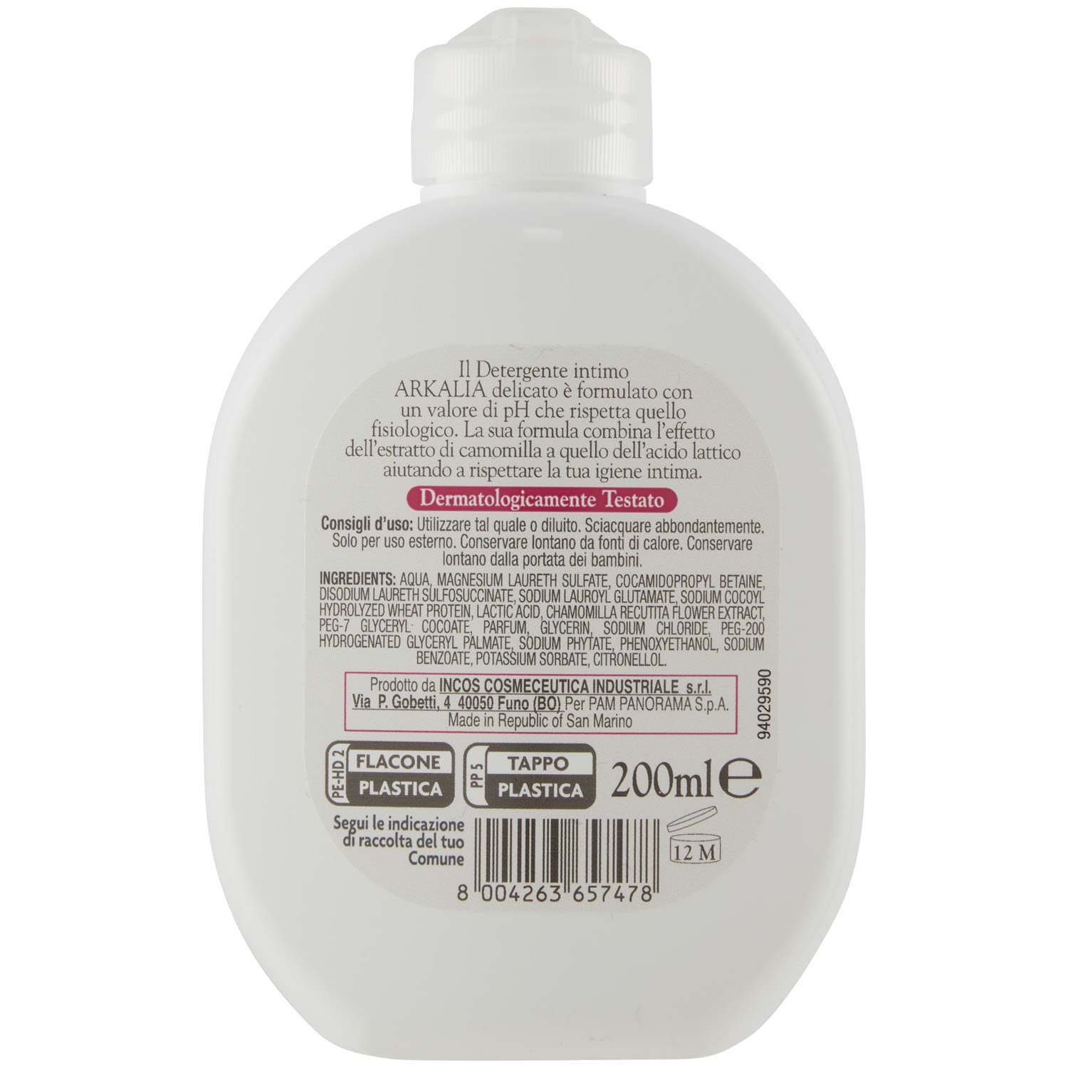 ARKALIA Detergente Intimo Intensa Dolcezza 200 ml – immagine 4