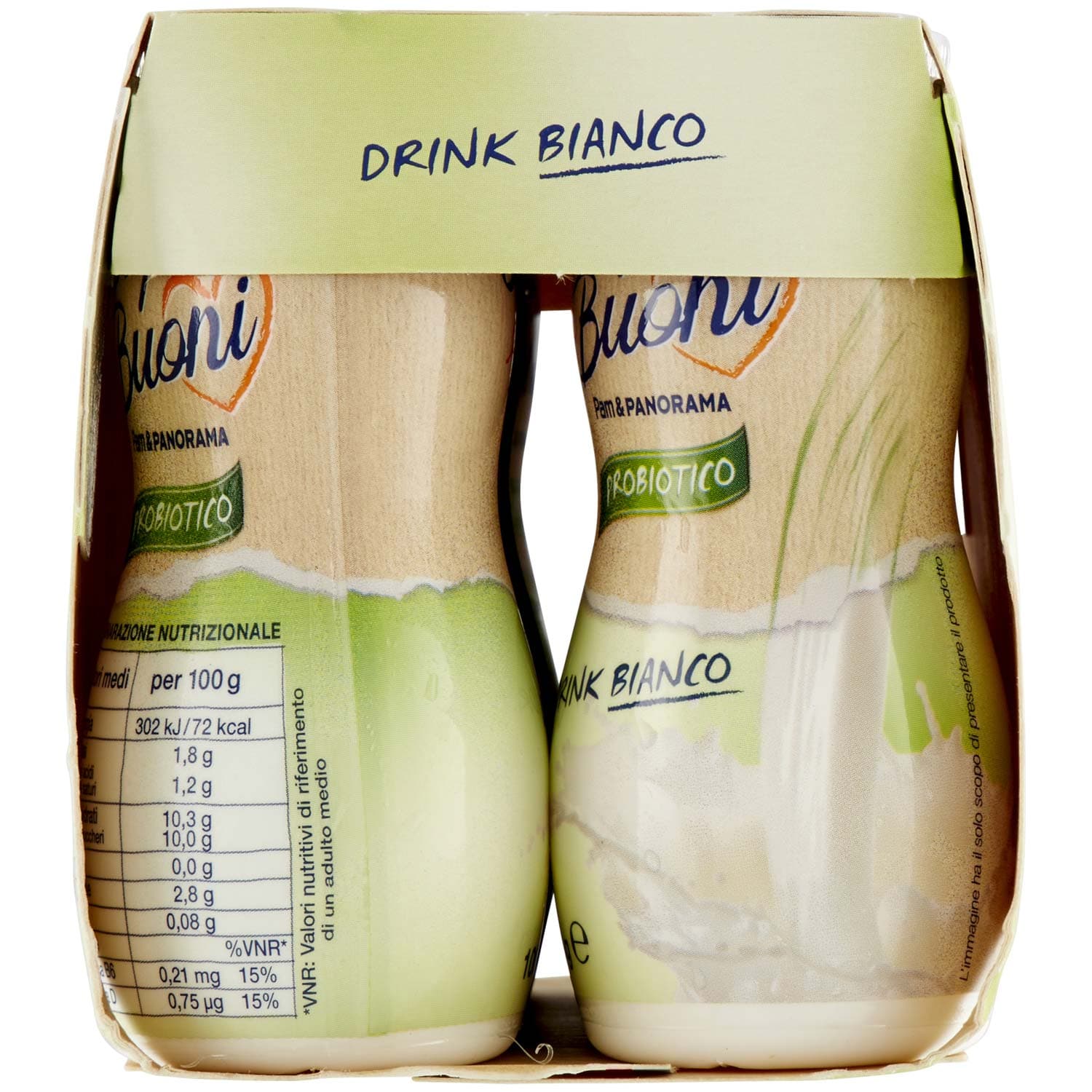 SEMPLICI E BUONI Probiotico Drink Bianco 600g (100g x 6) – immagine 5