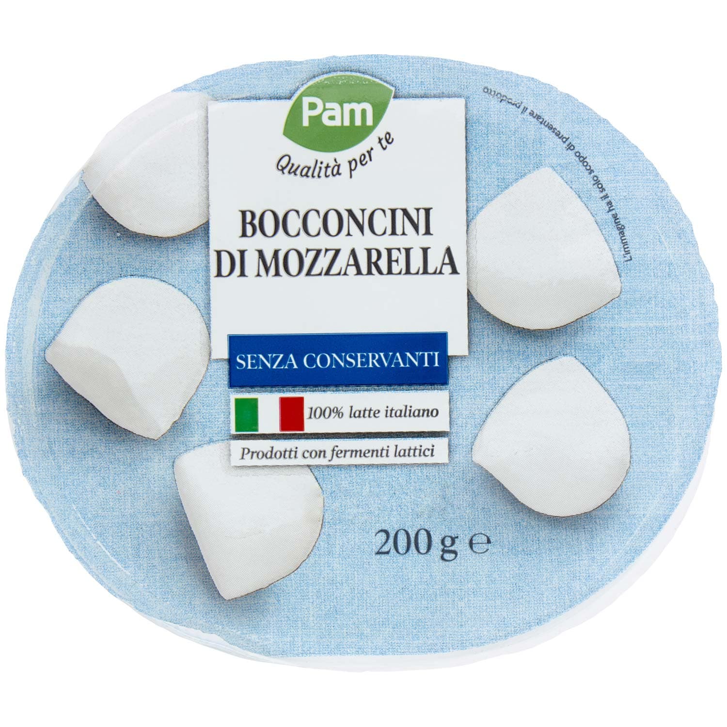 PAM Qualità per te Bocconcini di Mozzarella 200 g – immagine 2