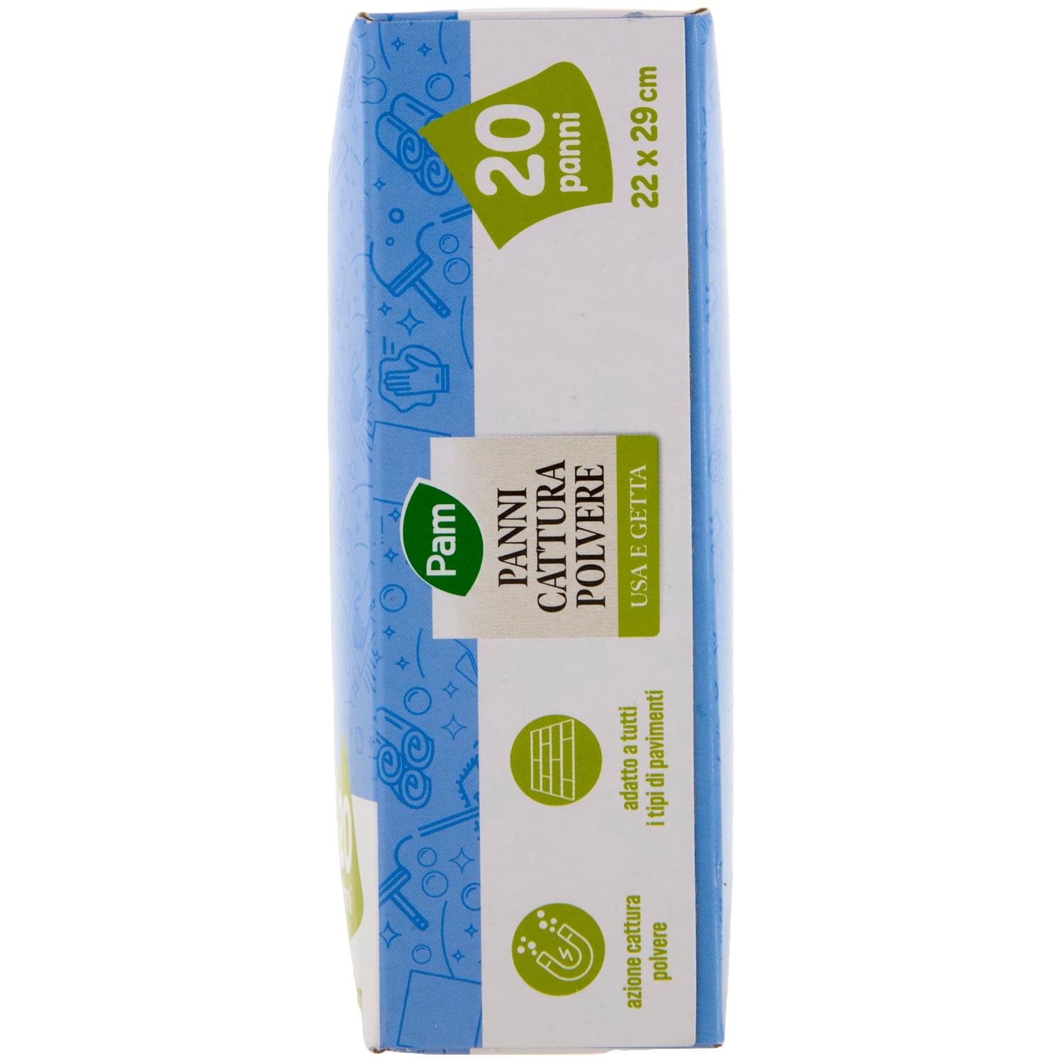 PAM Panni Cattura Polvere Usa e Getta 22 x 29 cm 20 pz – immagine 5