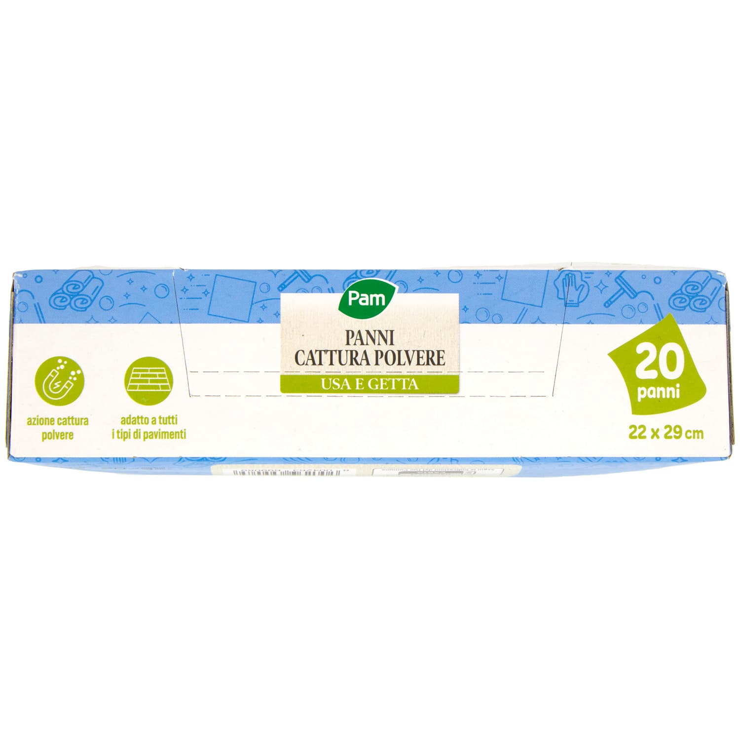 PAM Panni Cattura Polvere Usa e Getta 22 x 29 cm 20 pz – immagine 7