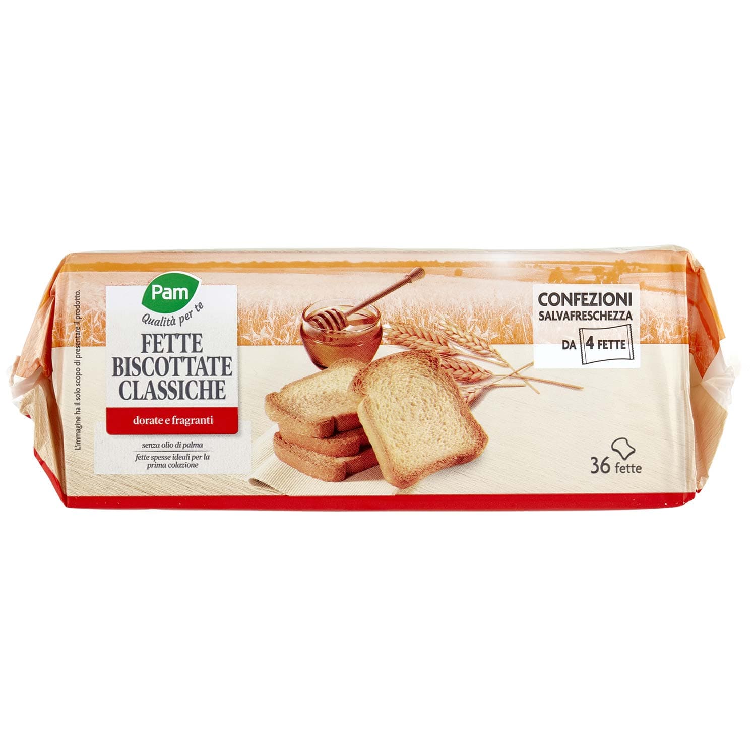 PAM Qualità per te Fette Biscottate Classiche 9 x 36 g – immagine 7