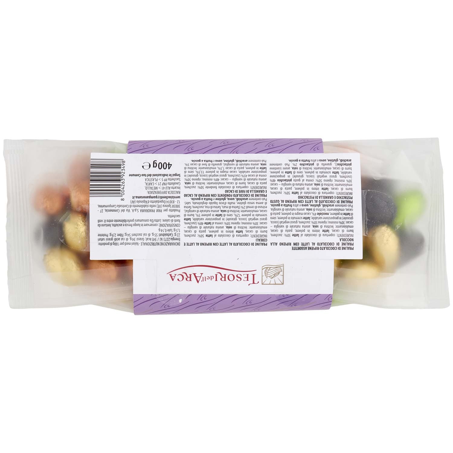 TESORI DELL'ARCA Ovetti di cioccolato al latte e fondente con ripieni assortiti 400 g – immagine 4