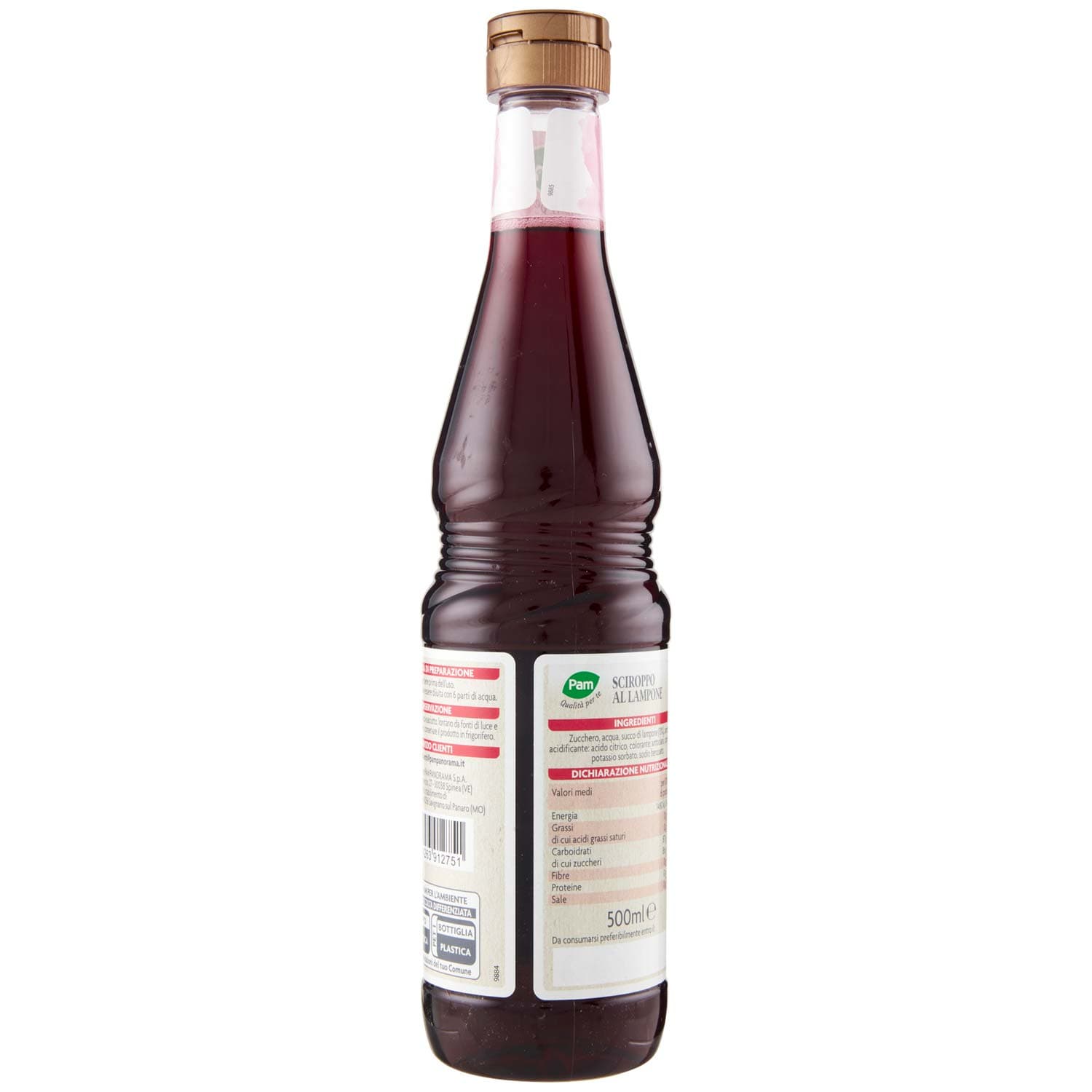 PAM Qualità per te Sciroppo Lampone 500 ml – immagine 4