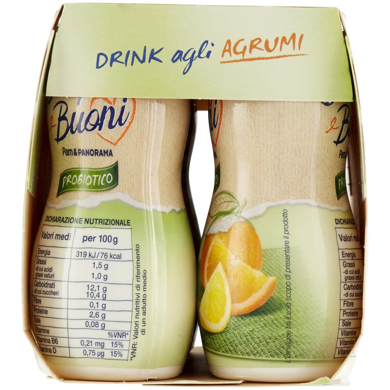 SEMPLICI E BUONI Probiotico Drink agli Agrumi 600g (100g x 6) – immagine 5