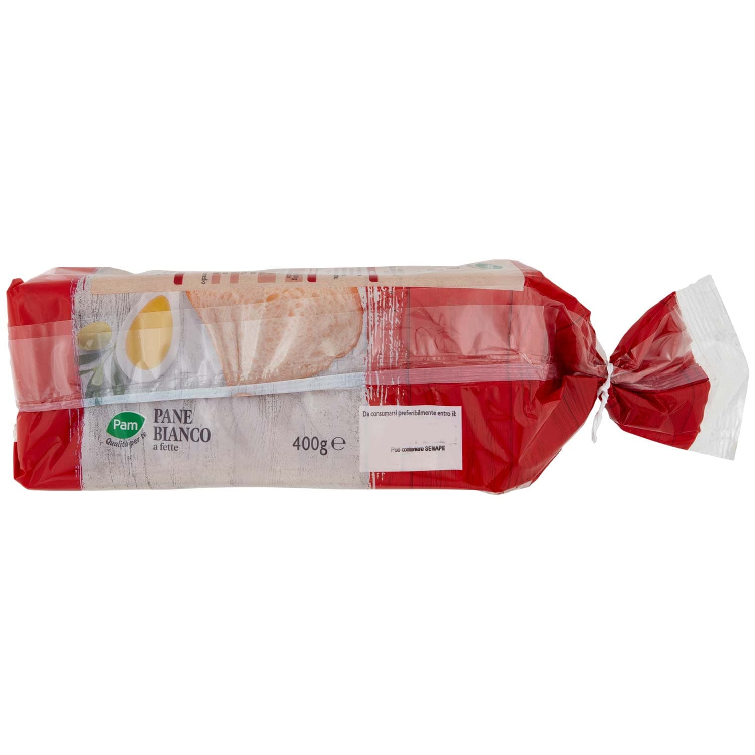 PAM Qualità per te Pane Bianco a fette con olio extra vergine di oliva 400 g – immagine 4