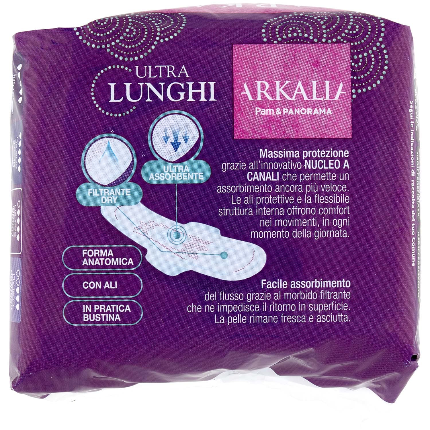 ARKALIA Assorbenti Ultra Lunghi con Ali 12 pz – immagine 4