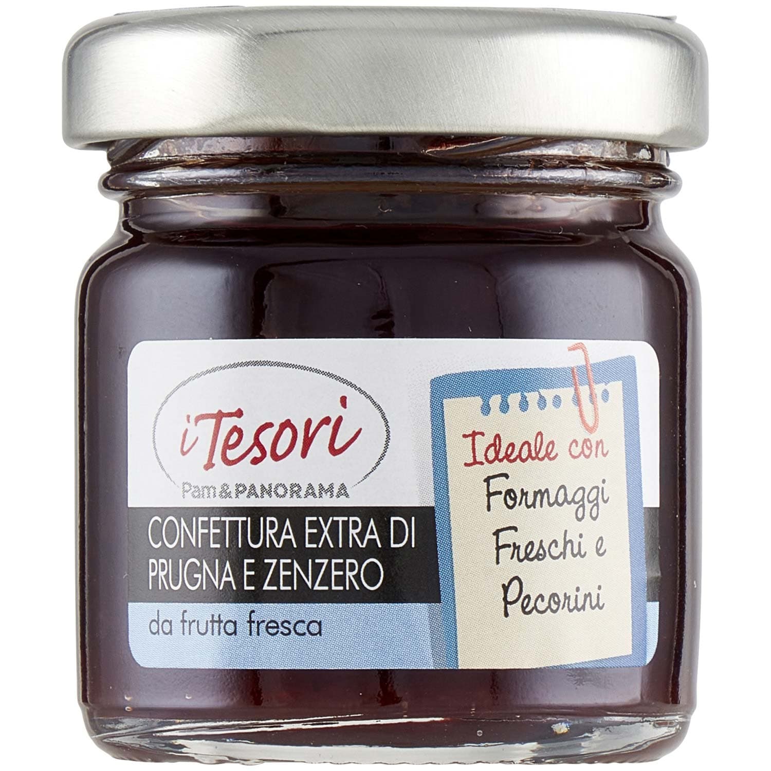 I TESORI Confettura Extra di Prugna e Zenzero 42 g – immagine 2