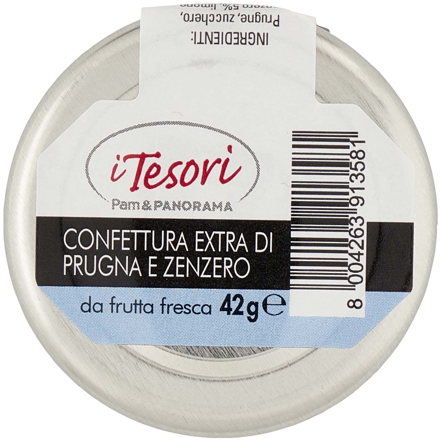 I TESORI Confettura Extra di Prugna e Zenzero 42 g – immagine 6